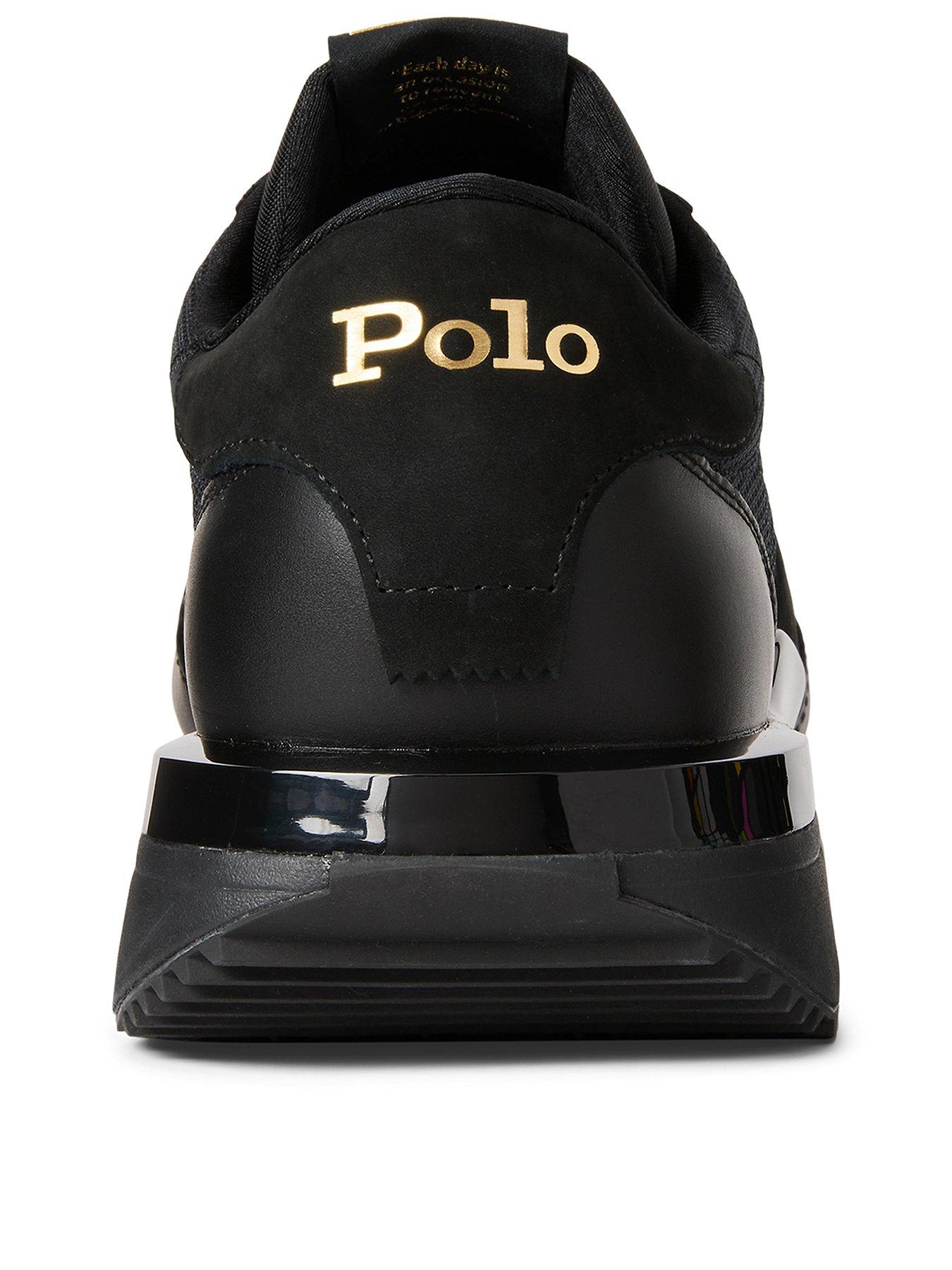  image of polo-ralph-lauren-train-89-leathernylon-sneakers-blackgold