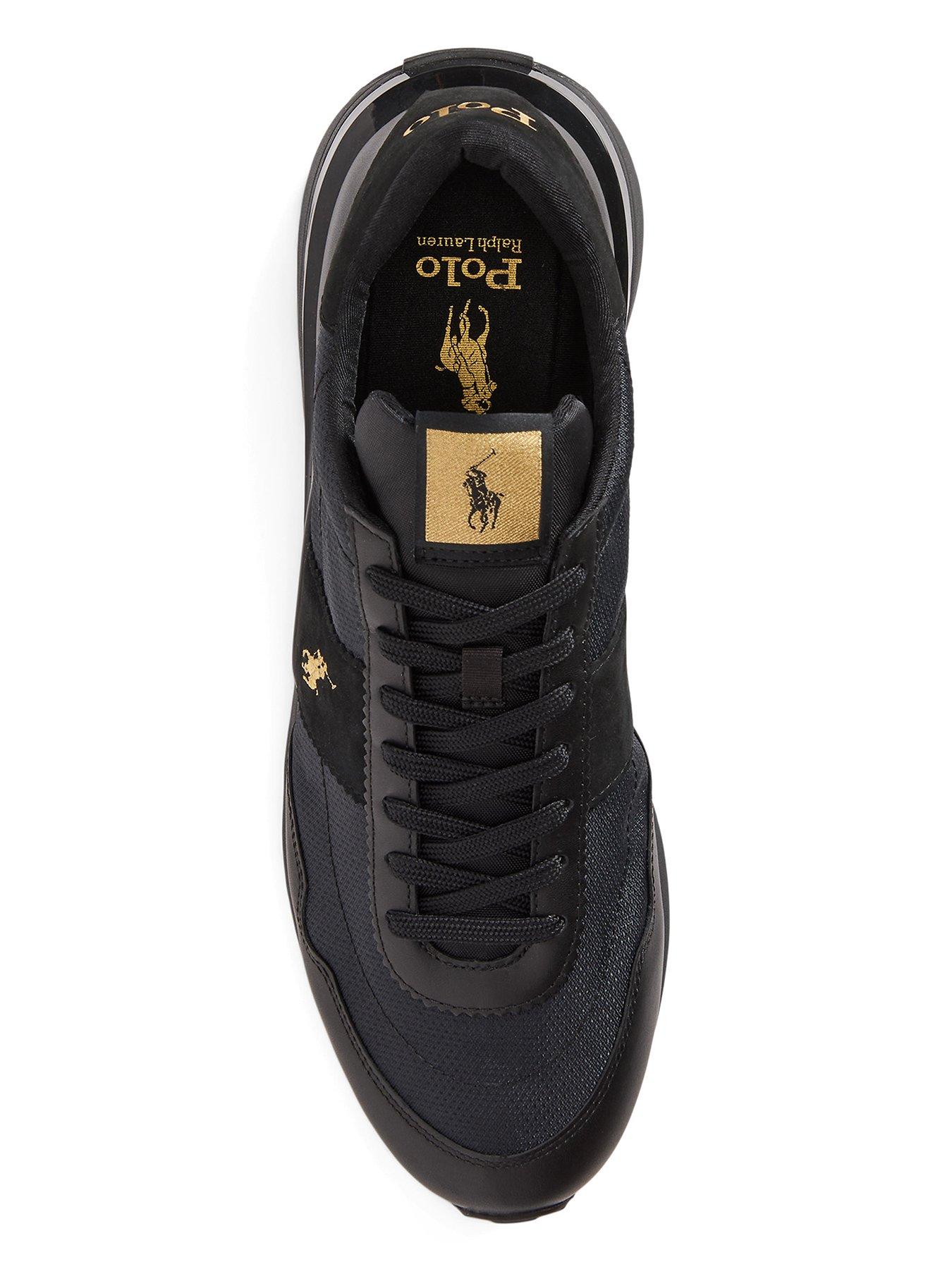  image of polo-ralph-lauren-train-89-leathernylon-sneakers-blackgold