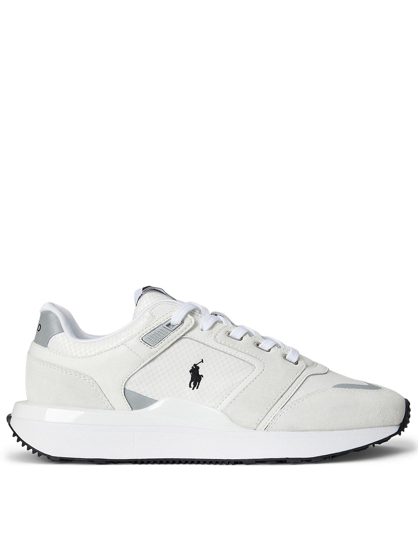 undefined Train 89 V2 Suede/Leather/Nylon Sneakers - White