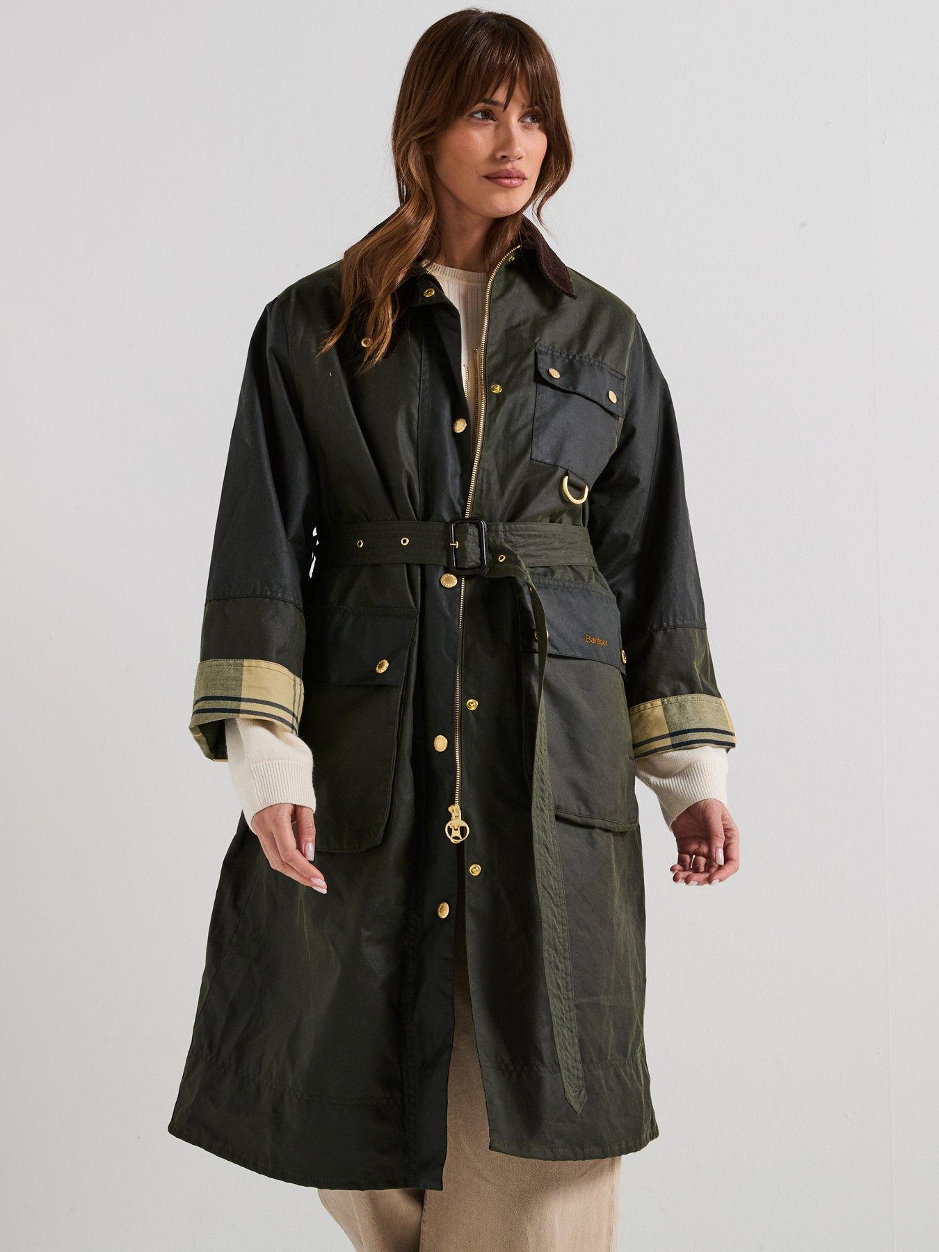 Barbour Milda Wax Jacket - Navy