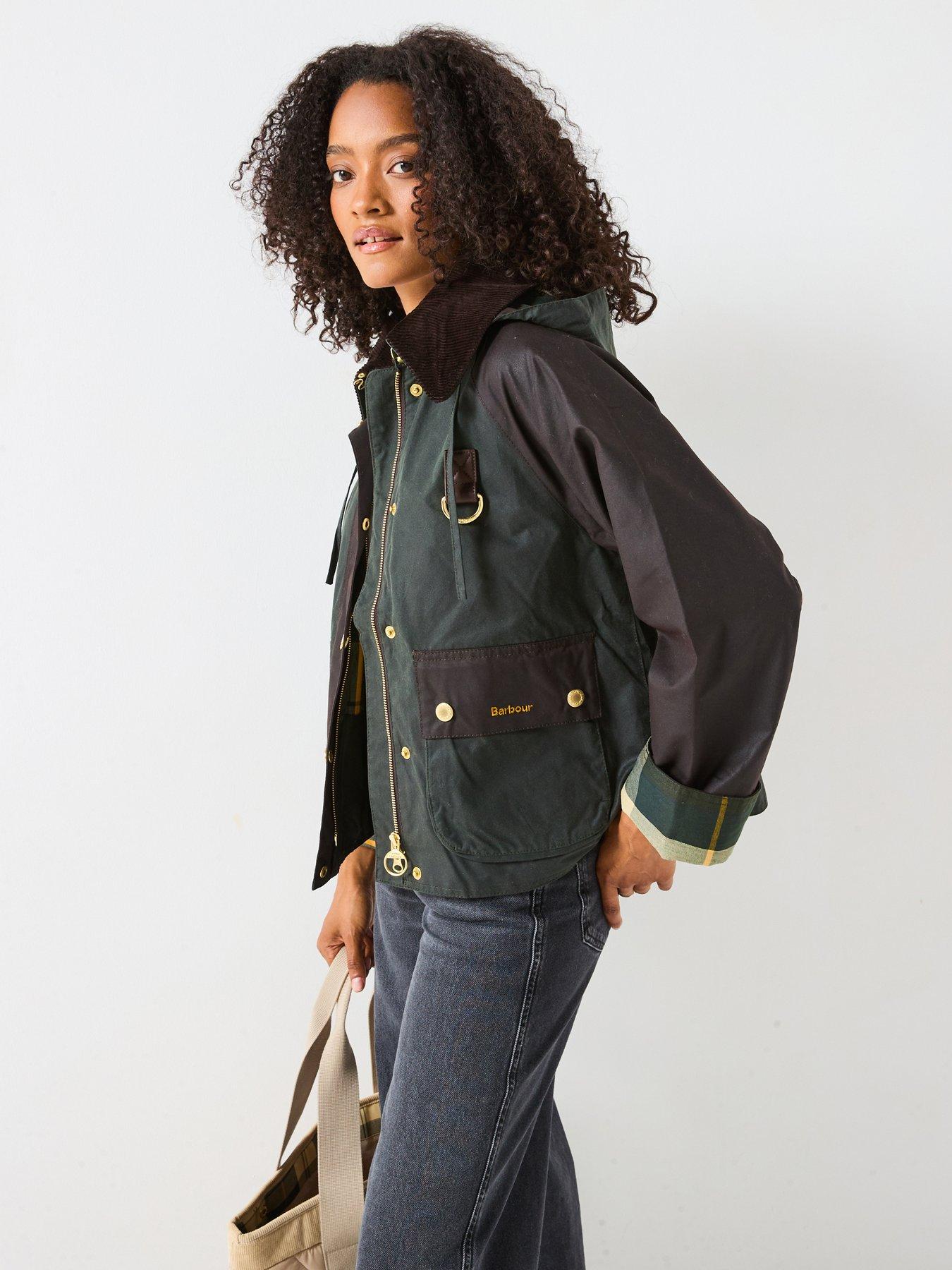 undefined Reighton Wax Jacket - Green