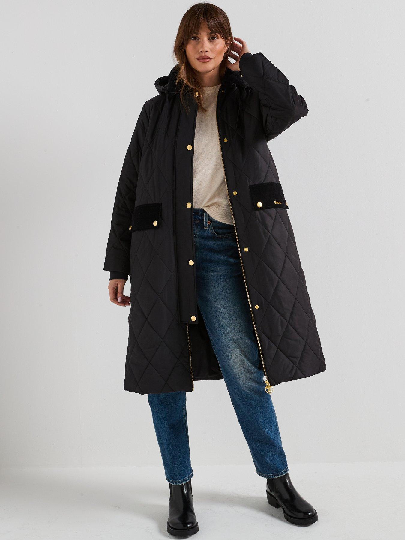 Image 3 of 6 of Barbour Meredith Quilted Jacket - Black