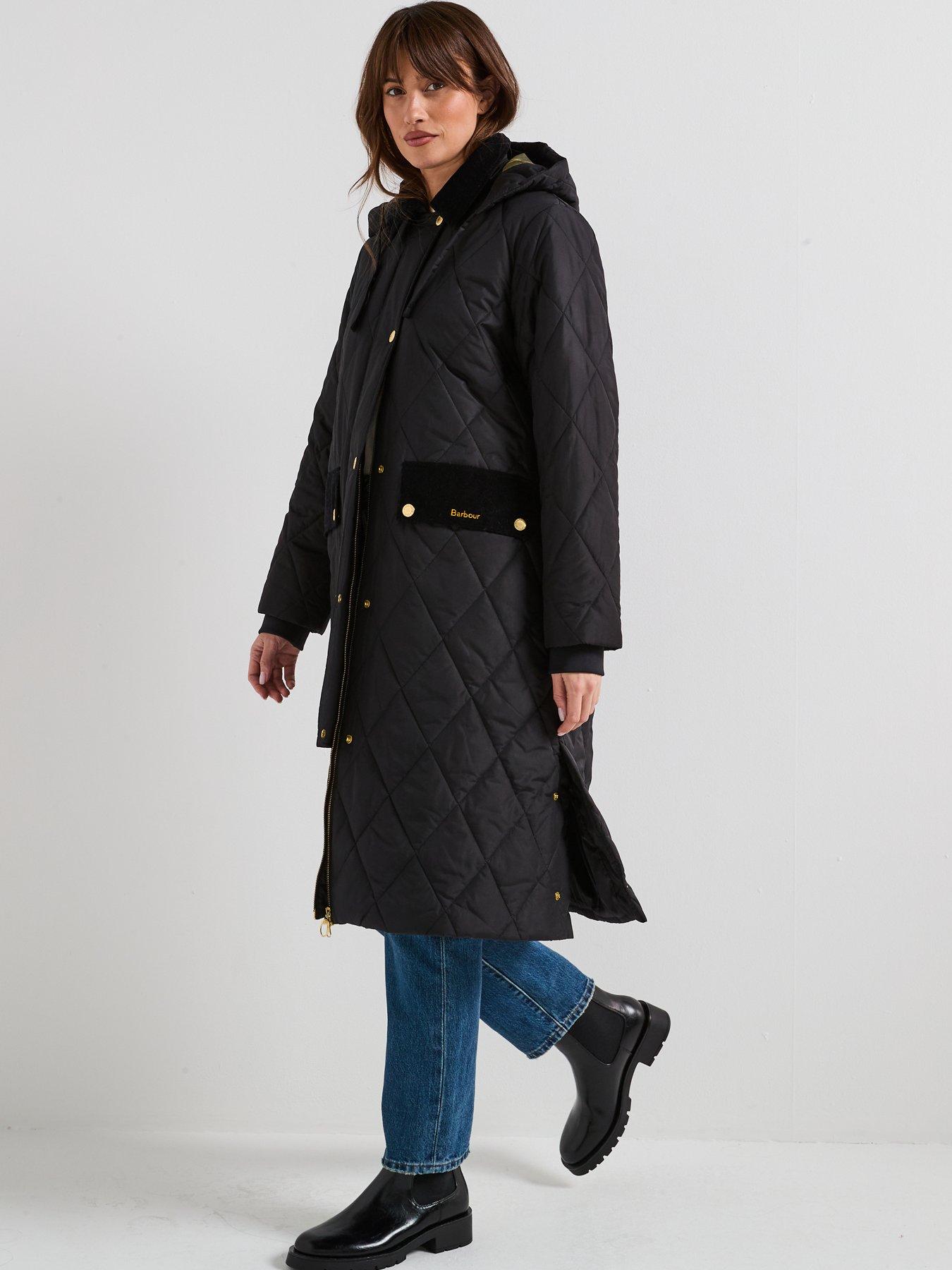 Image 4 of 6 of Barbour Meredith Quilted Jacket - Black