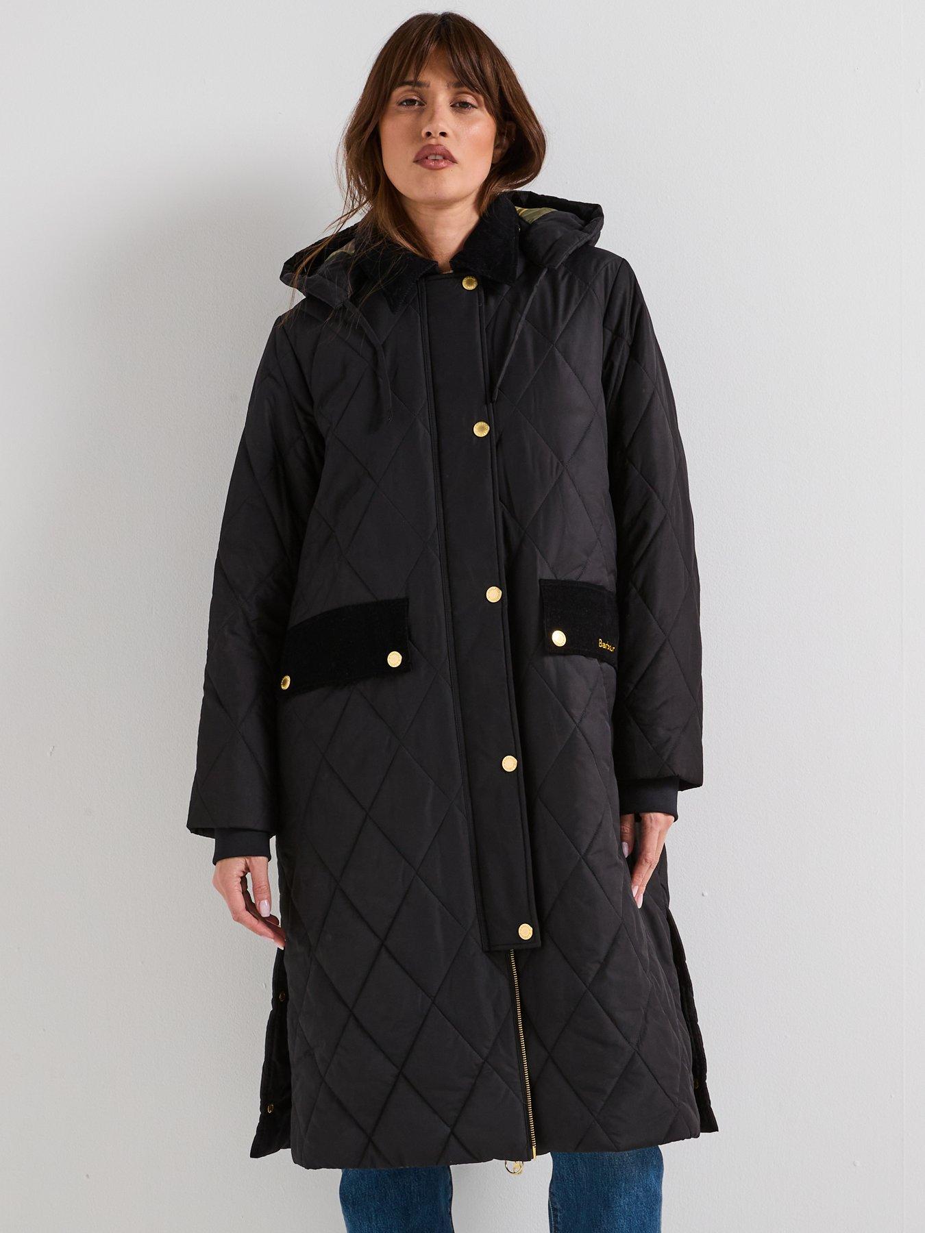 Image 6 of 6 of Barbour Meredith Quilted Jacket - Black