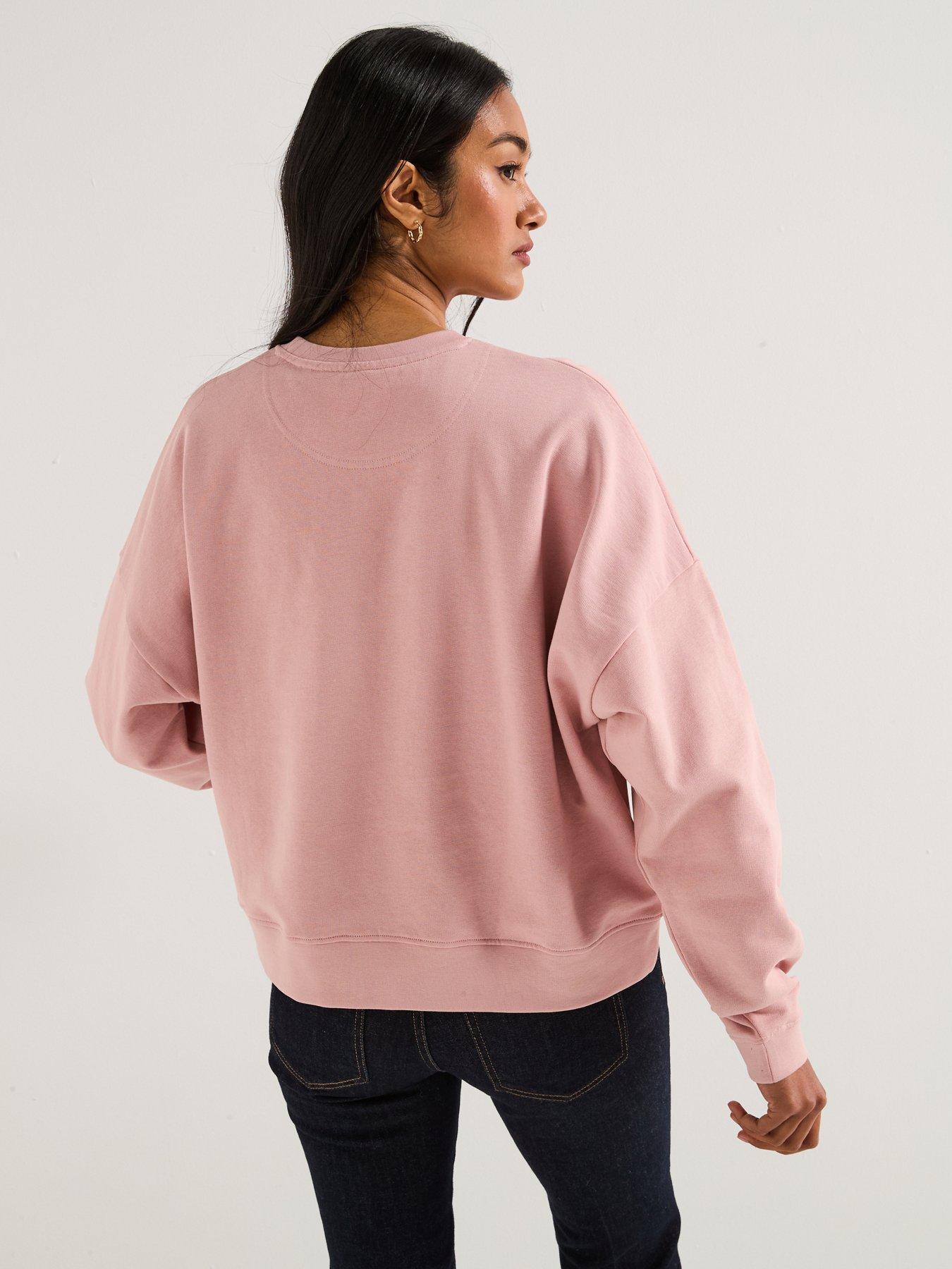 Image 2 of 6 of Barbour International Imogen Sweatshirt - Pink