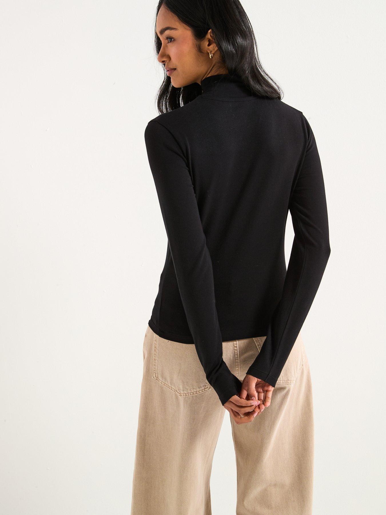 Image 2 of 6 of Barbour International Kylie T-Shirt - Black