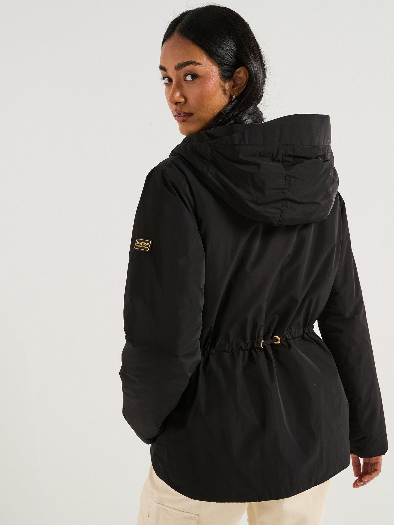 Image 6 of 6 of Barbour International Piper Showerproof Jacket - Black