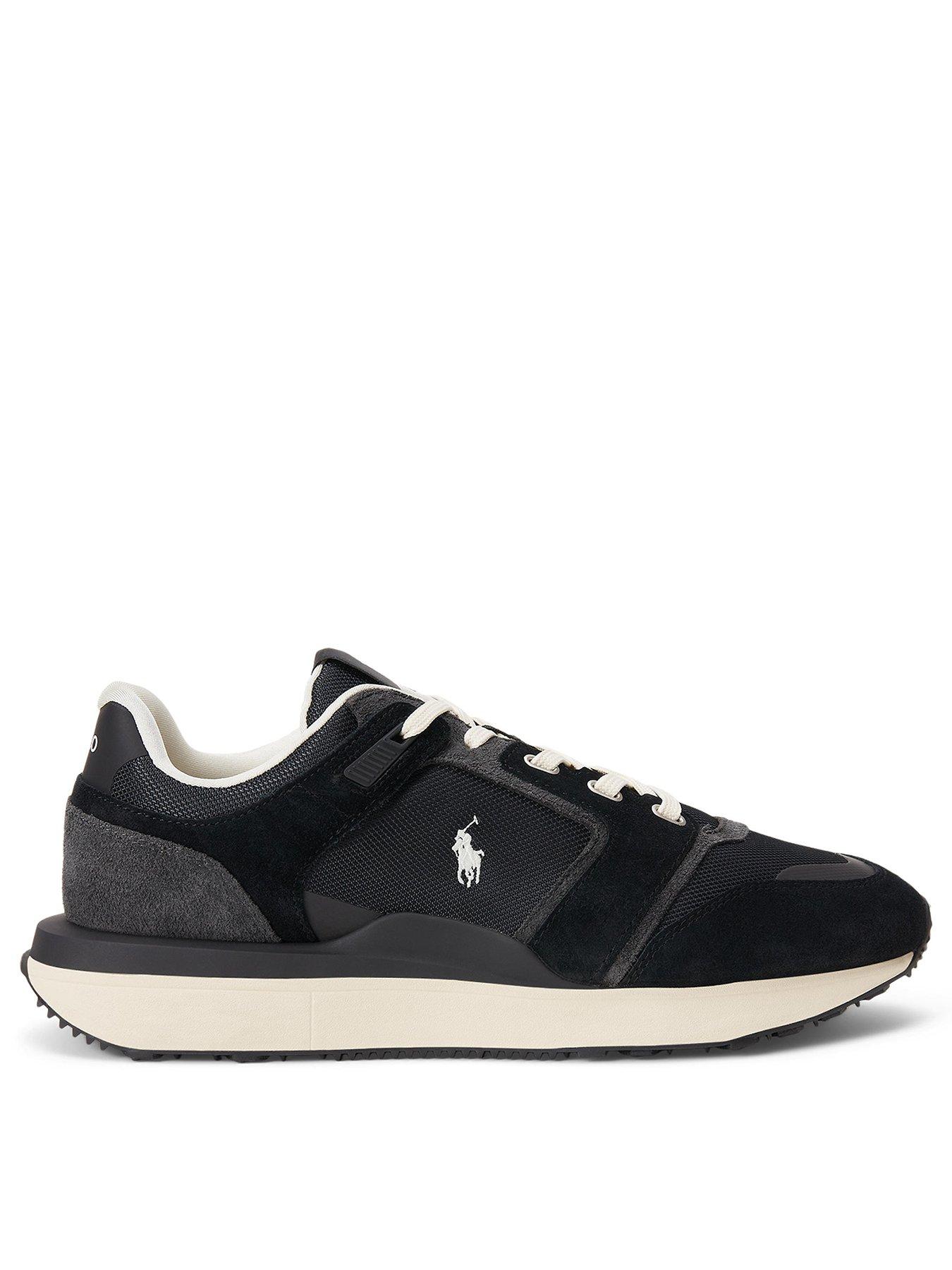 undefined Train 89 V2 Suede/nubuck/nylon Sneakers - Black/grey