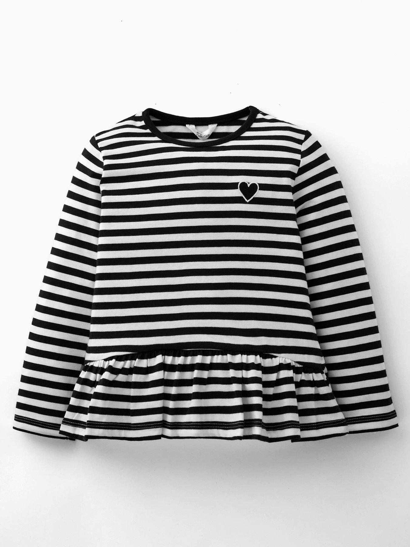 Image 3 of 5 of The Very Collection Girls 3 Pack Long Sleeve Tops - Multi