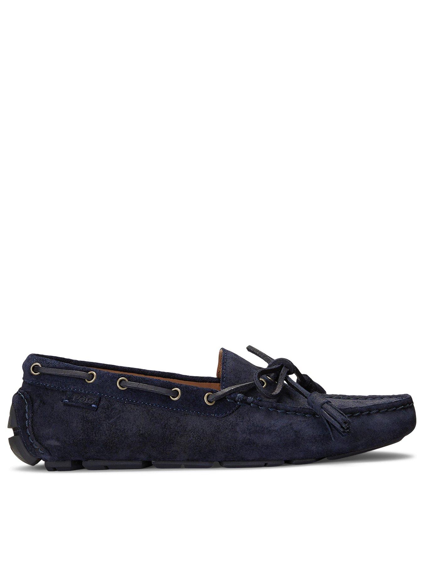  image of polo-ralph-lauren-anders-tie-suede-moccasins-navy