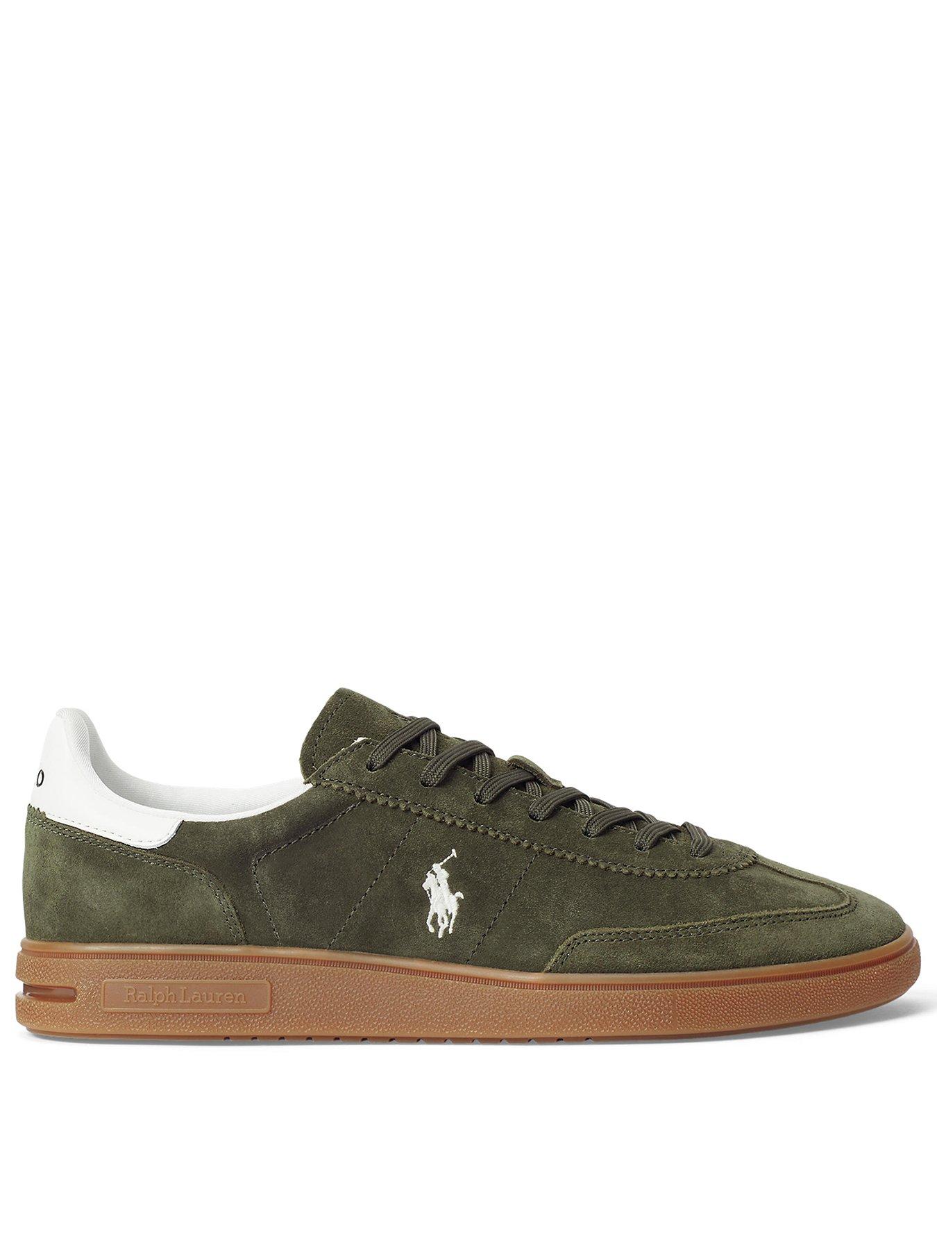 undefined Bedford Suede Sneakers - Dark Green