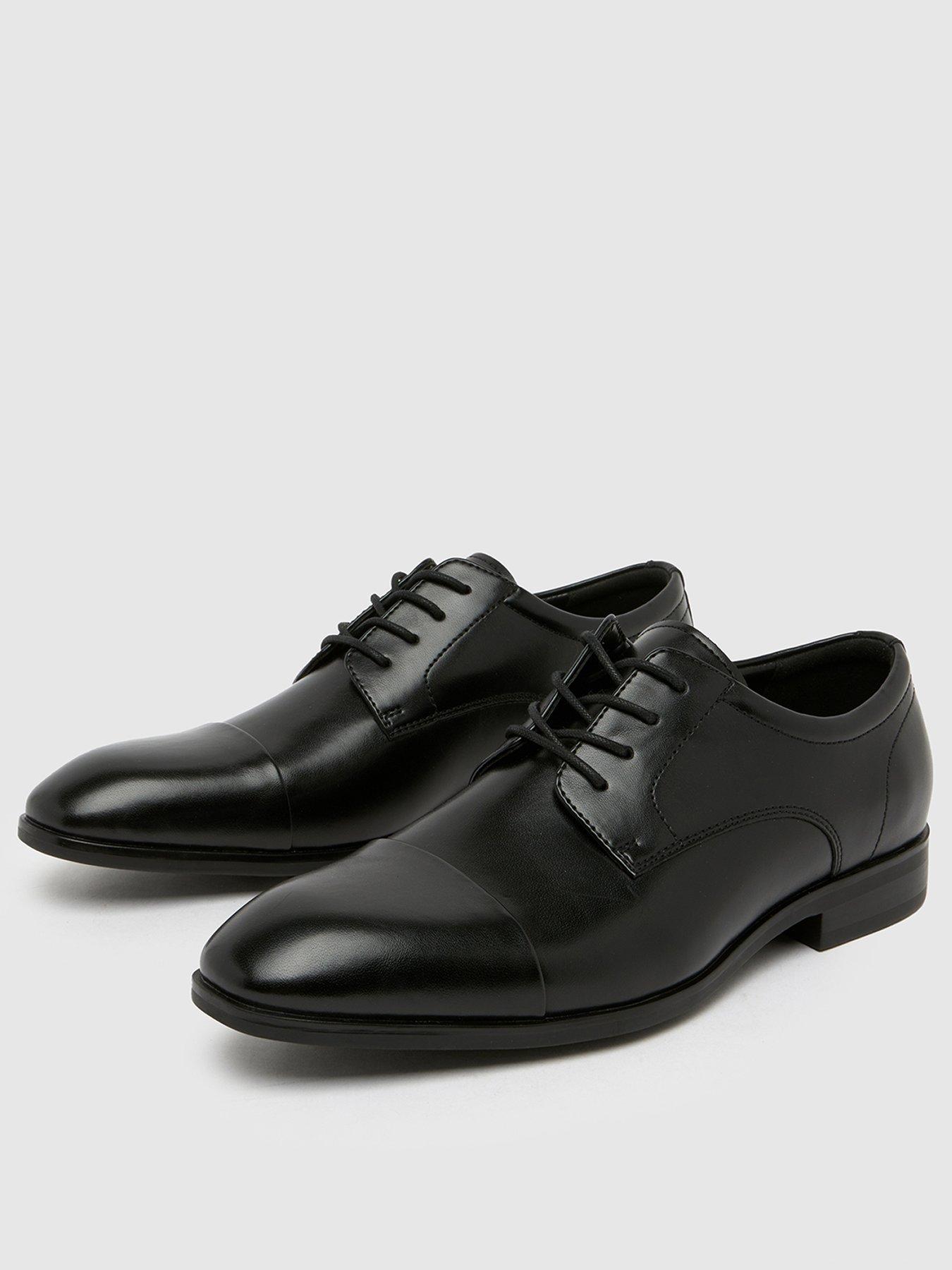 stillFront image of schuh-ross-lace-up-shoes-black