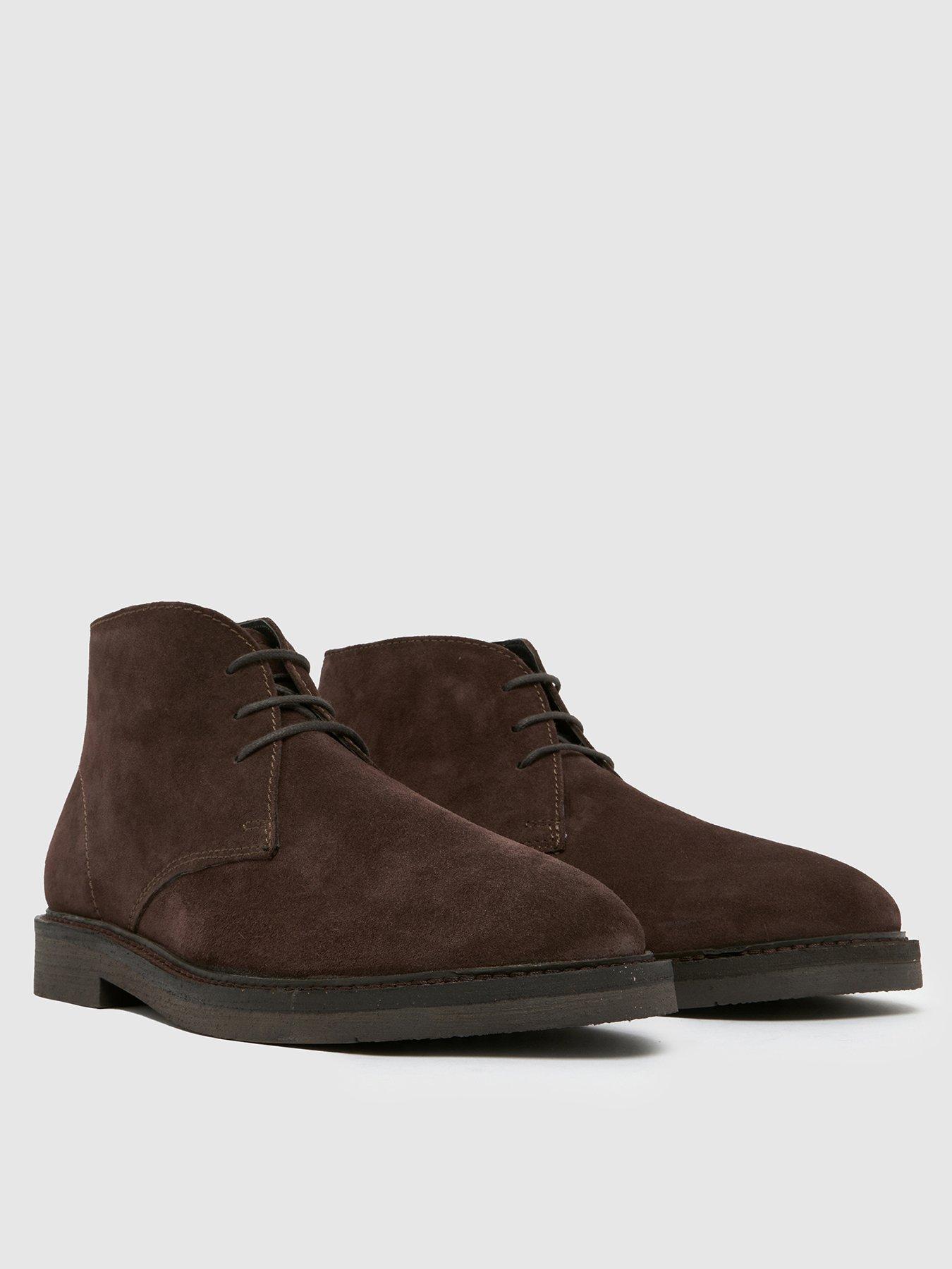 Image 2 of 4 of Schuh Dale Suede Chukka Boot - Brown