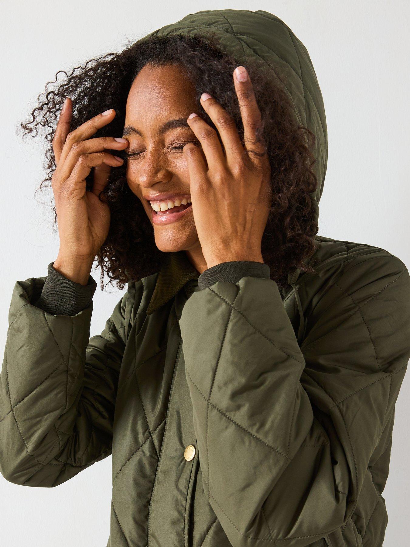 Image 5 of 6 of Barbour Meredith Quilted Jacket - Green