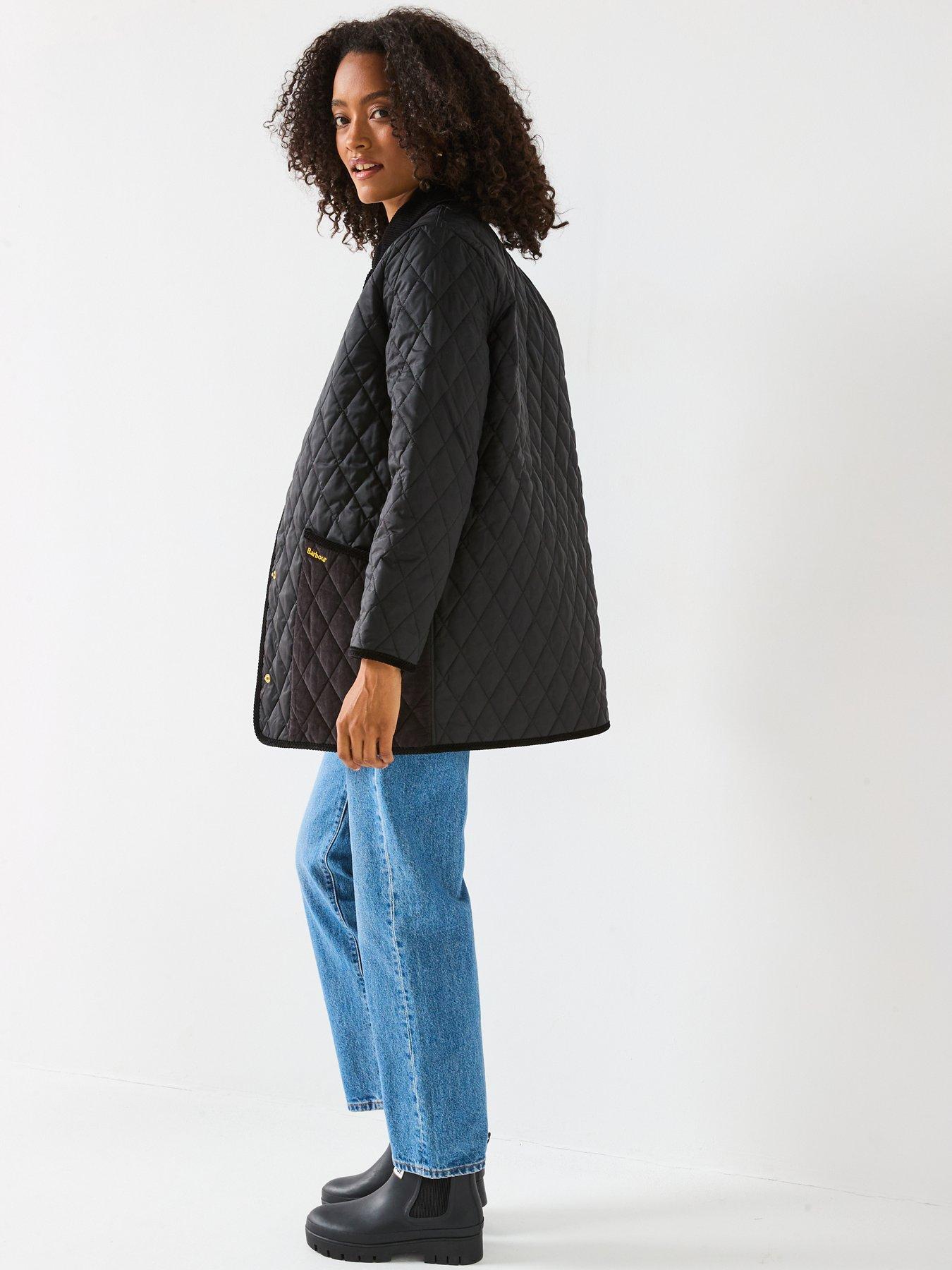 Image 3 of 6 of Barbour Meryl Quilted Jacket - Black