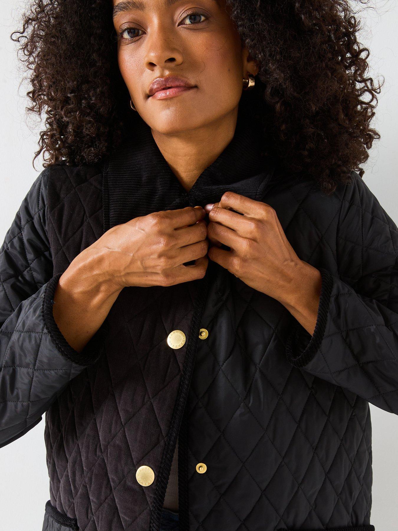Image 5 of 6 of Barbour Meryl Quilted Jacket - Black