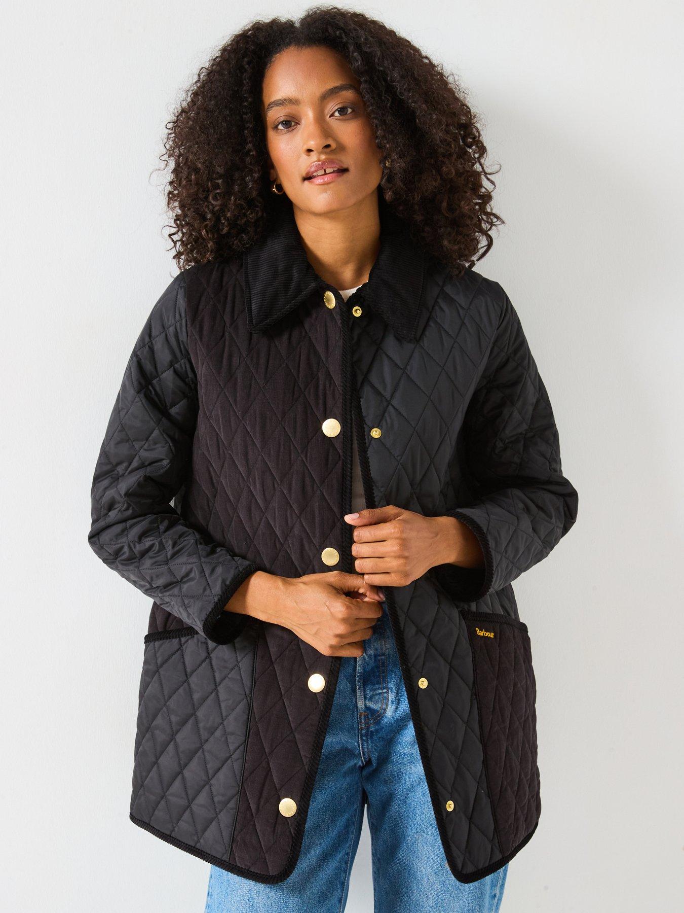 Image 6 of 6 of Barbour Meryl Quilted Jacket - Black