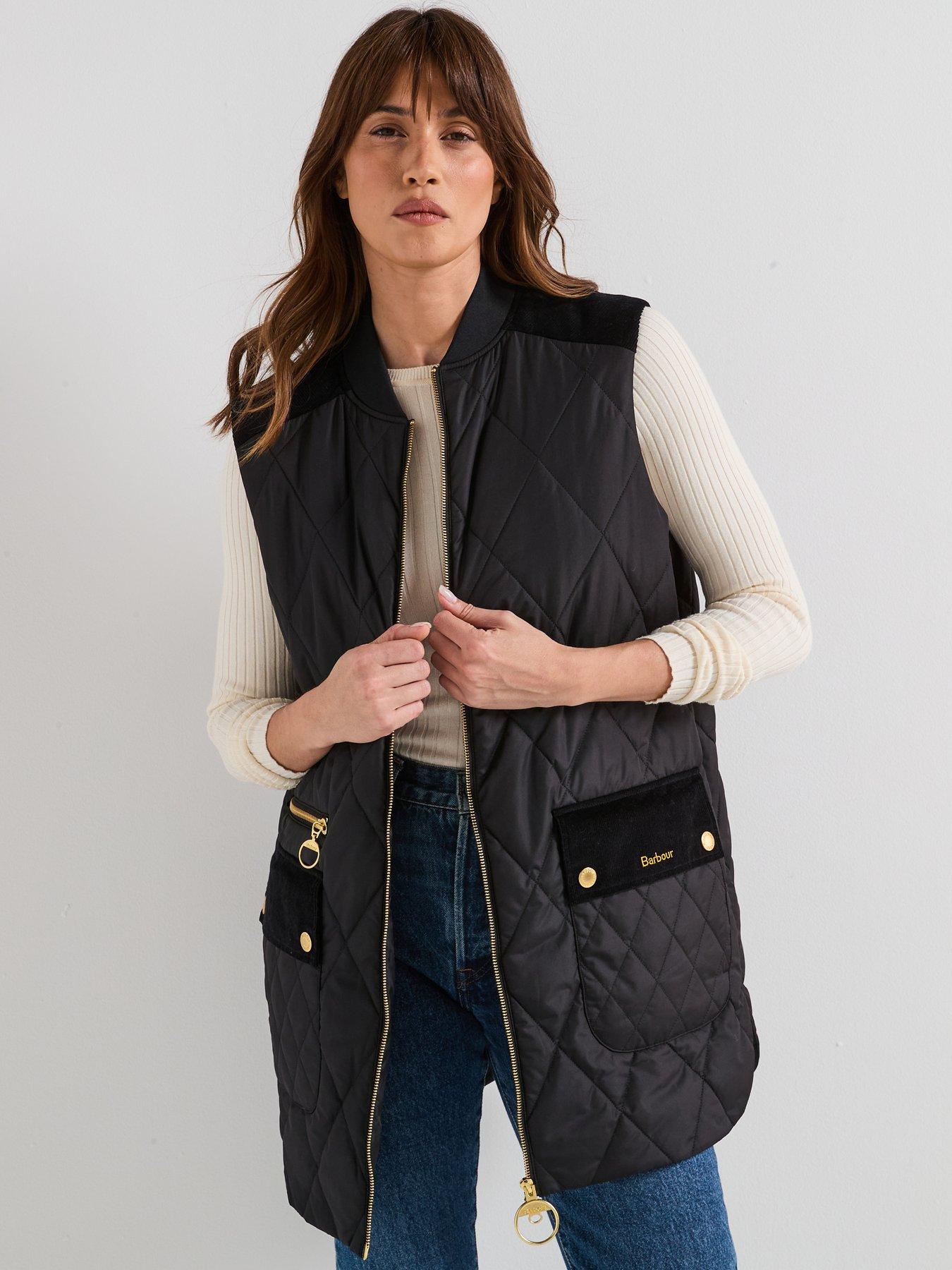Image 1 of 6 of Barbour Lydia Gilet - Black