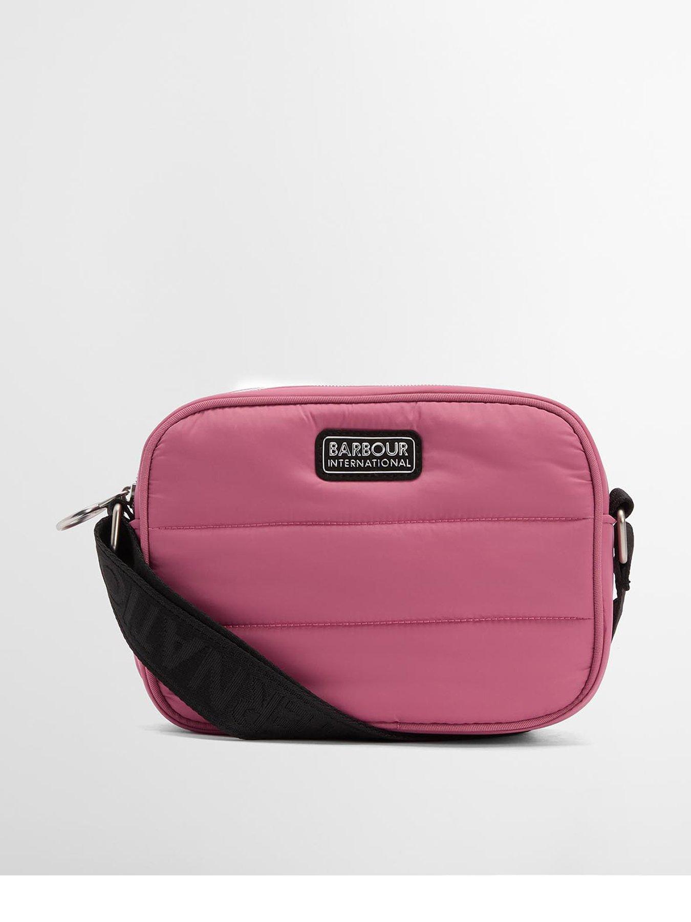 Barbour International BIntl Monaco Quilt Crossbody Bag - Pink
