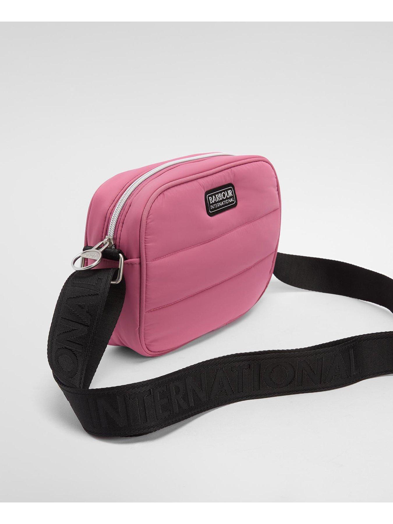 Image 3 of 5 of Barbour International BIntl Monaco Quilt Crossbody Bag - Pink