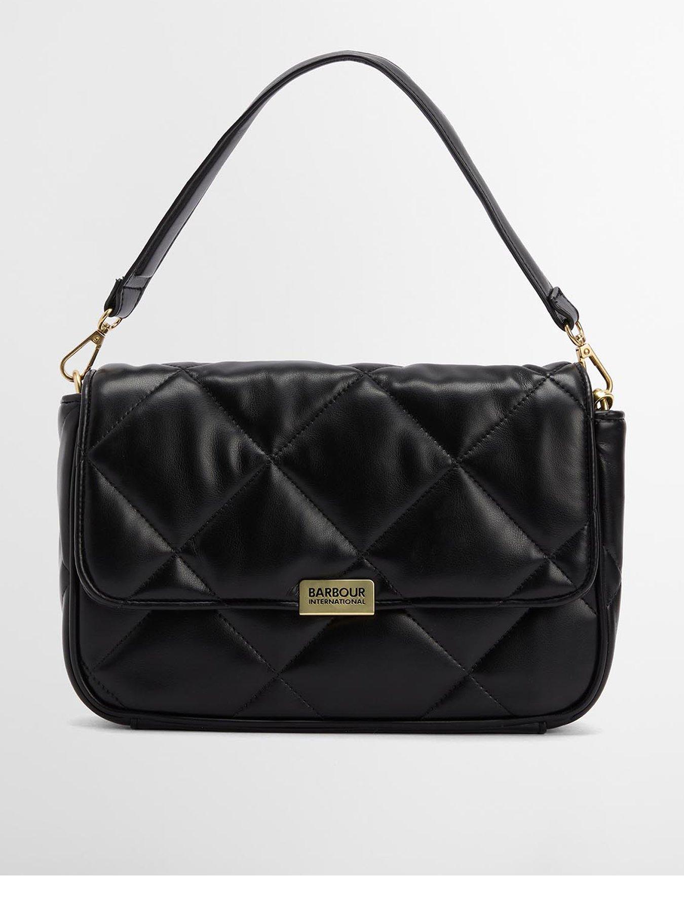 undefined BIntl Soft Quilt Shoulder Bag - Black