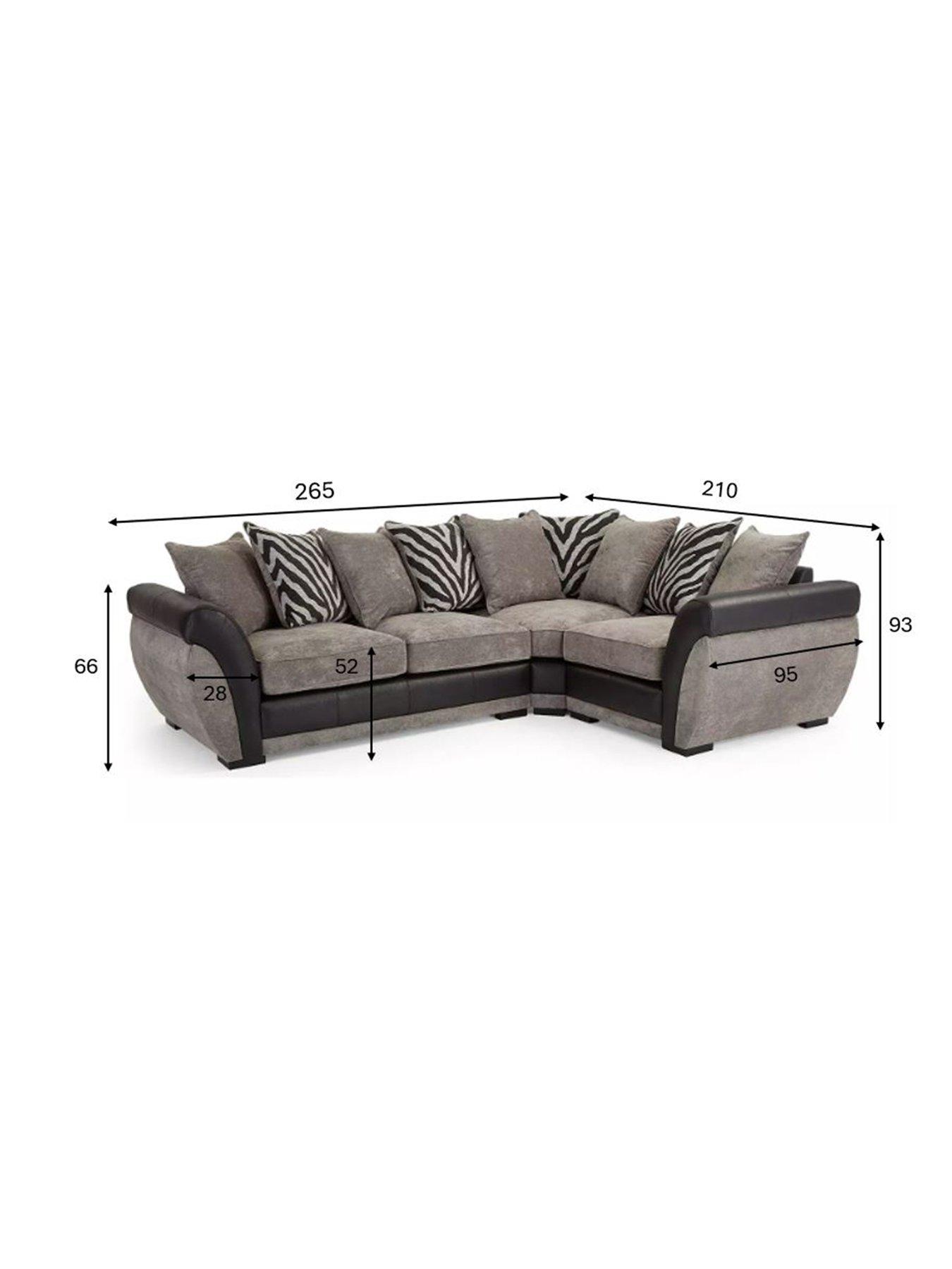 Image 7 of 7 of Very Home Nova Rh Dbl Arm Corner Group