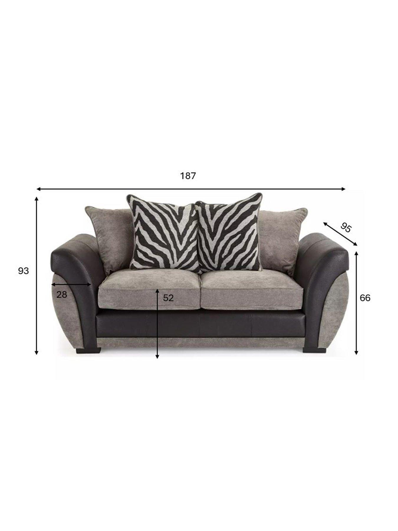 Image 7 of 7 of Very Home Nova 2 Seater Sofa