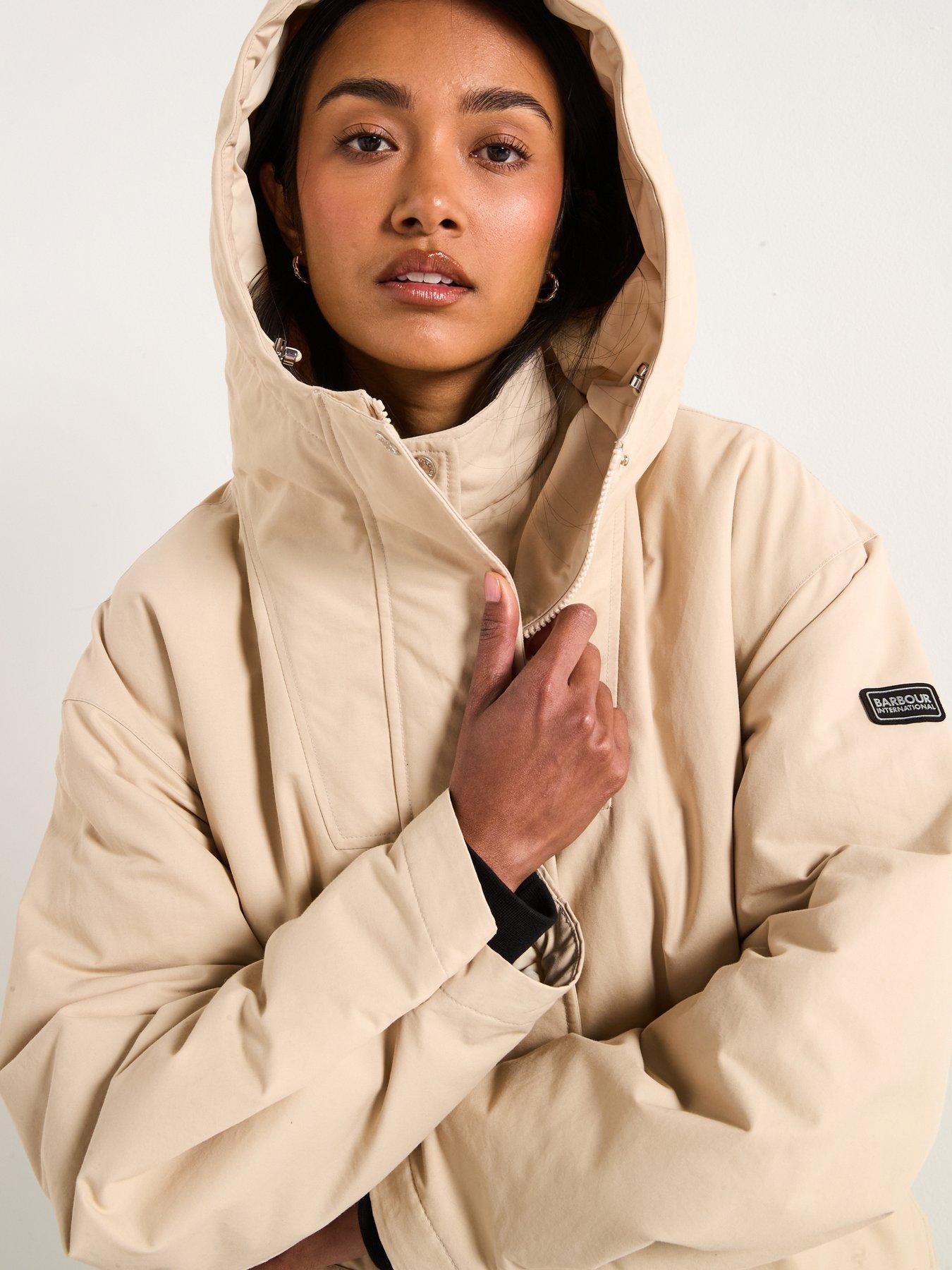 undefined B.intl Gabriella Showerproof Jacket - Off White