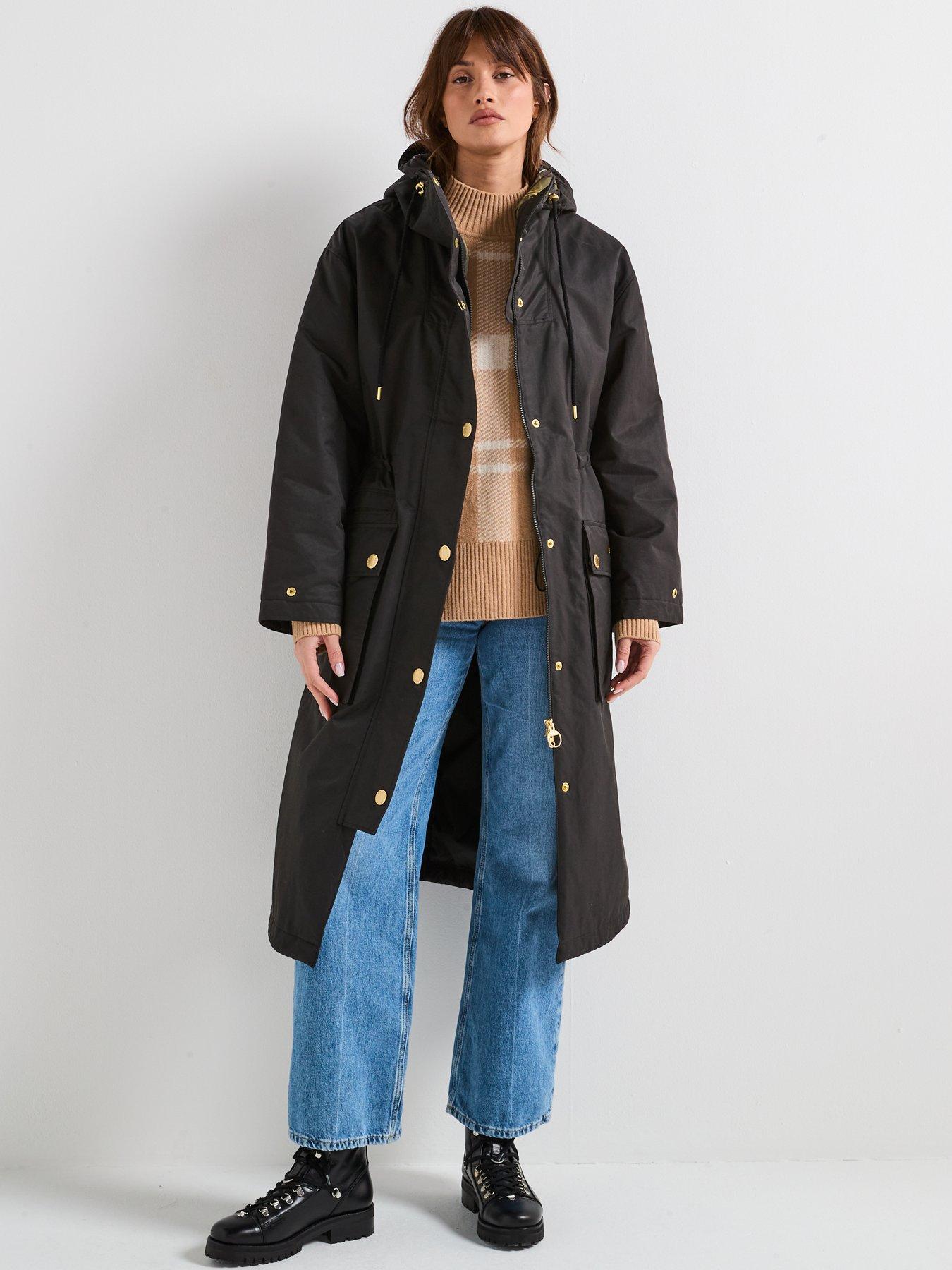 Image 3 of 6 of Barbour Dena Showerproof Jacket - Black