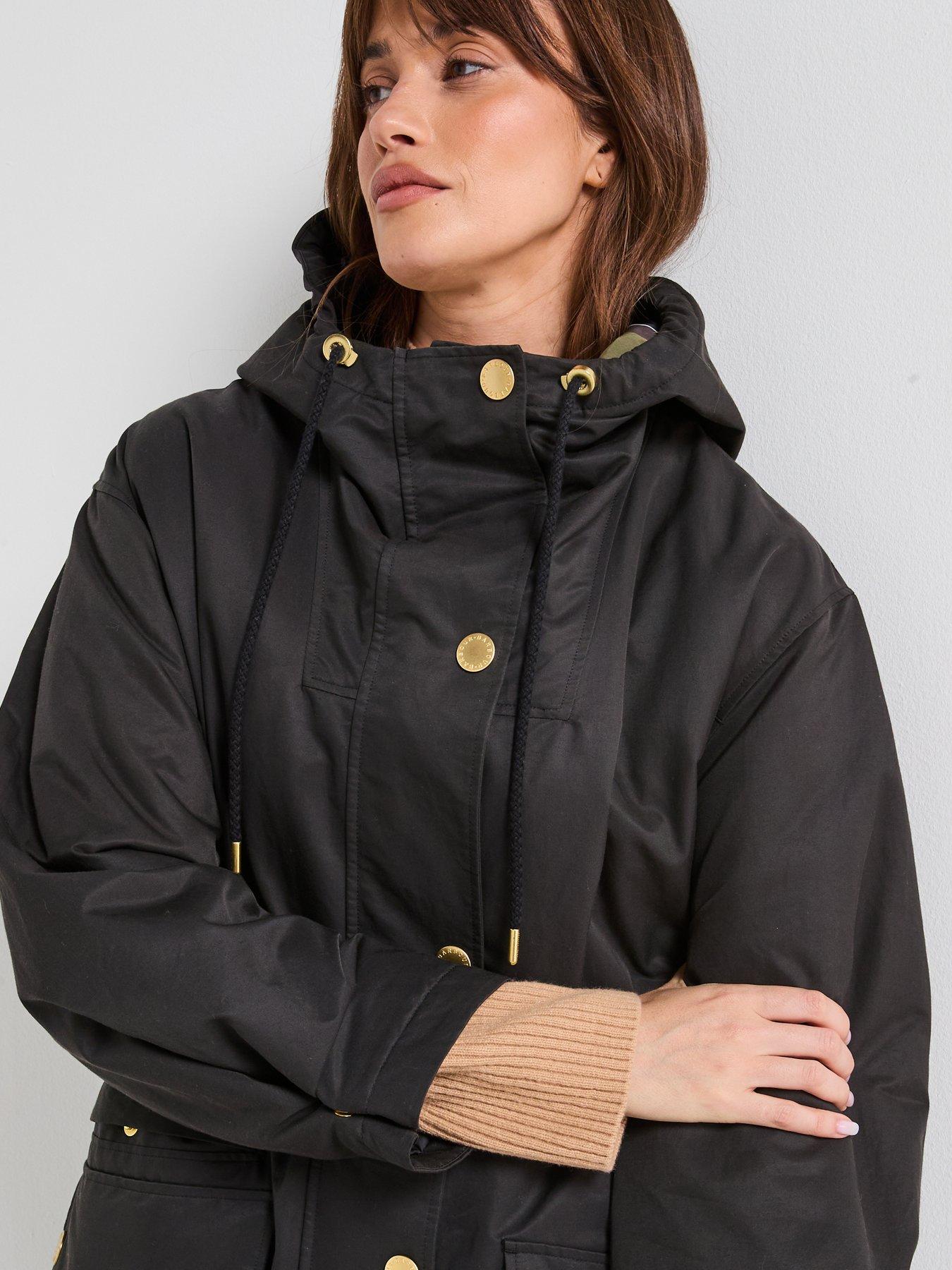 Image 5 of 6 of Barbour Dena Showerproof Jacket - Black