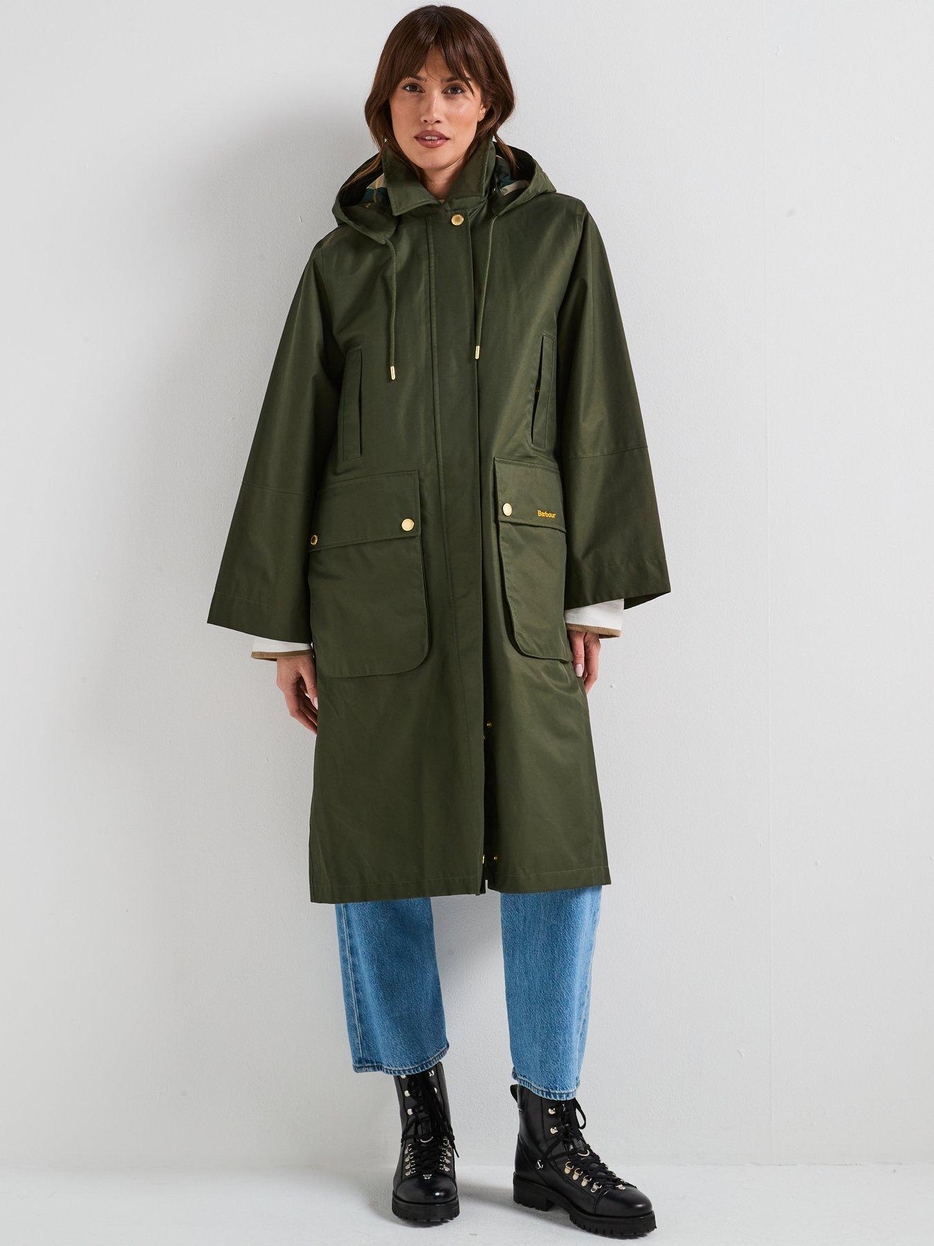 Image 3 of 6 of Barbour Maude Waterproof Jacket - Green