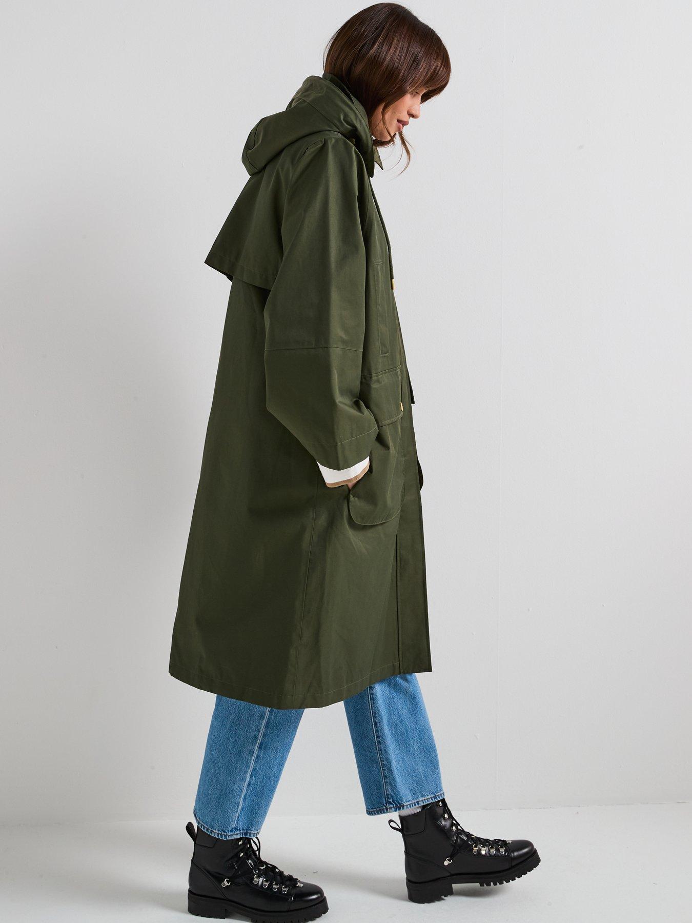 Image 5 of 6 of Barbour Maude Waterproof Jacket - Green