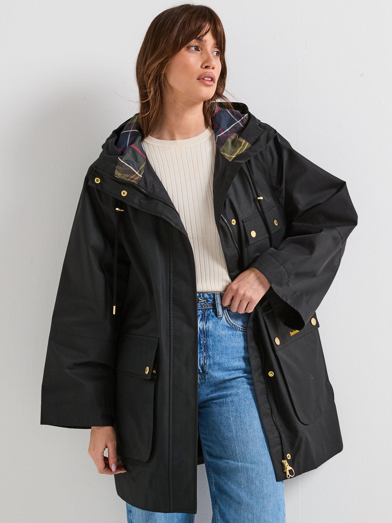  image of barbour-arla-waterproof-jacket-black