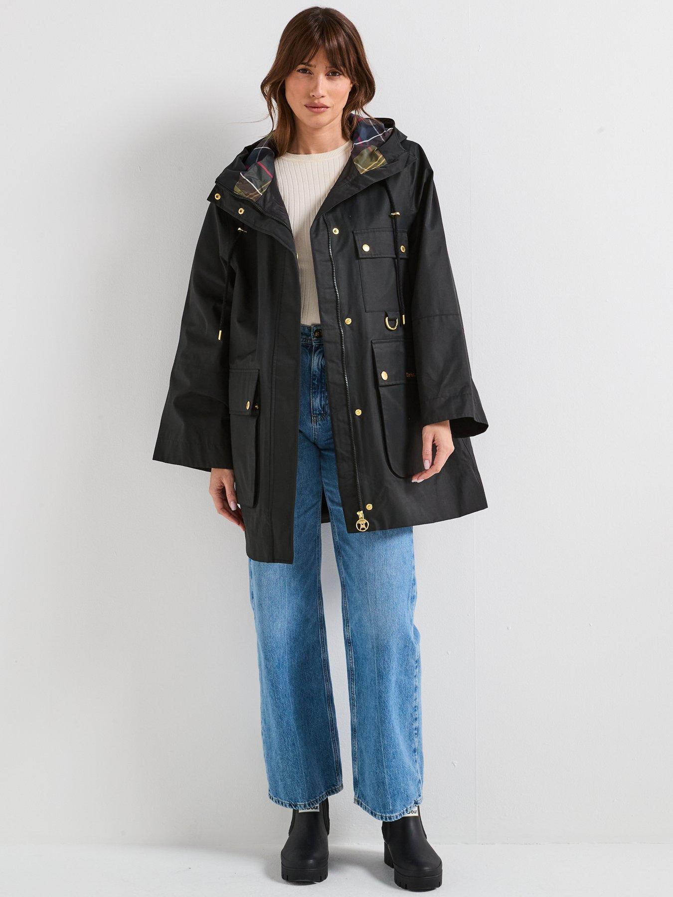  image of barbour-arla-waterproof-jacket-black