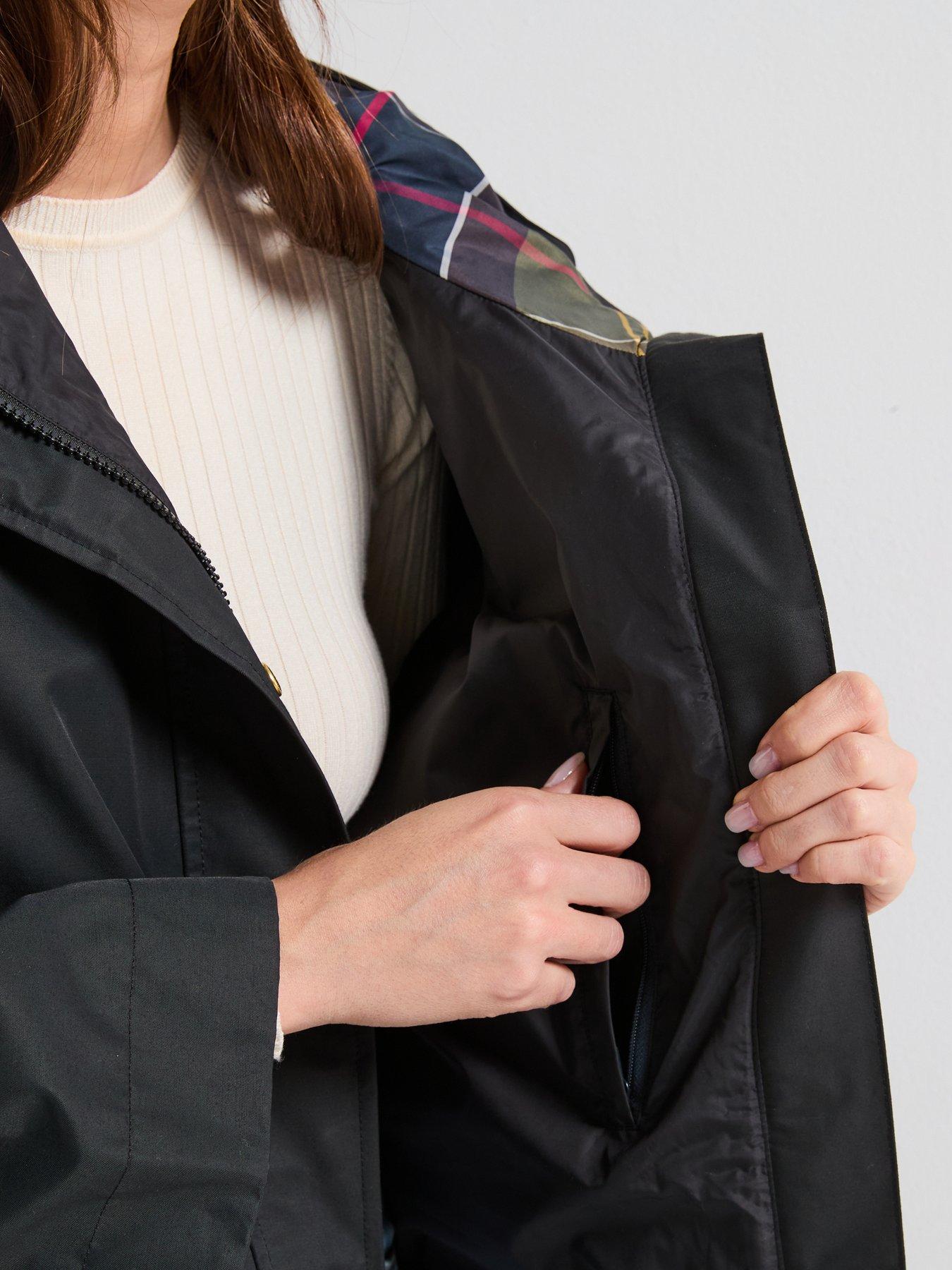  image of barbour-arla-waterproof-jacket-black