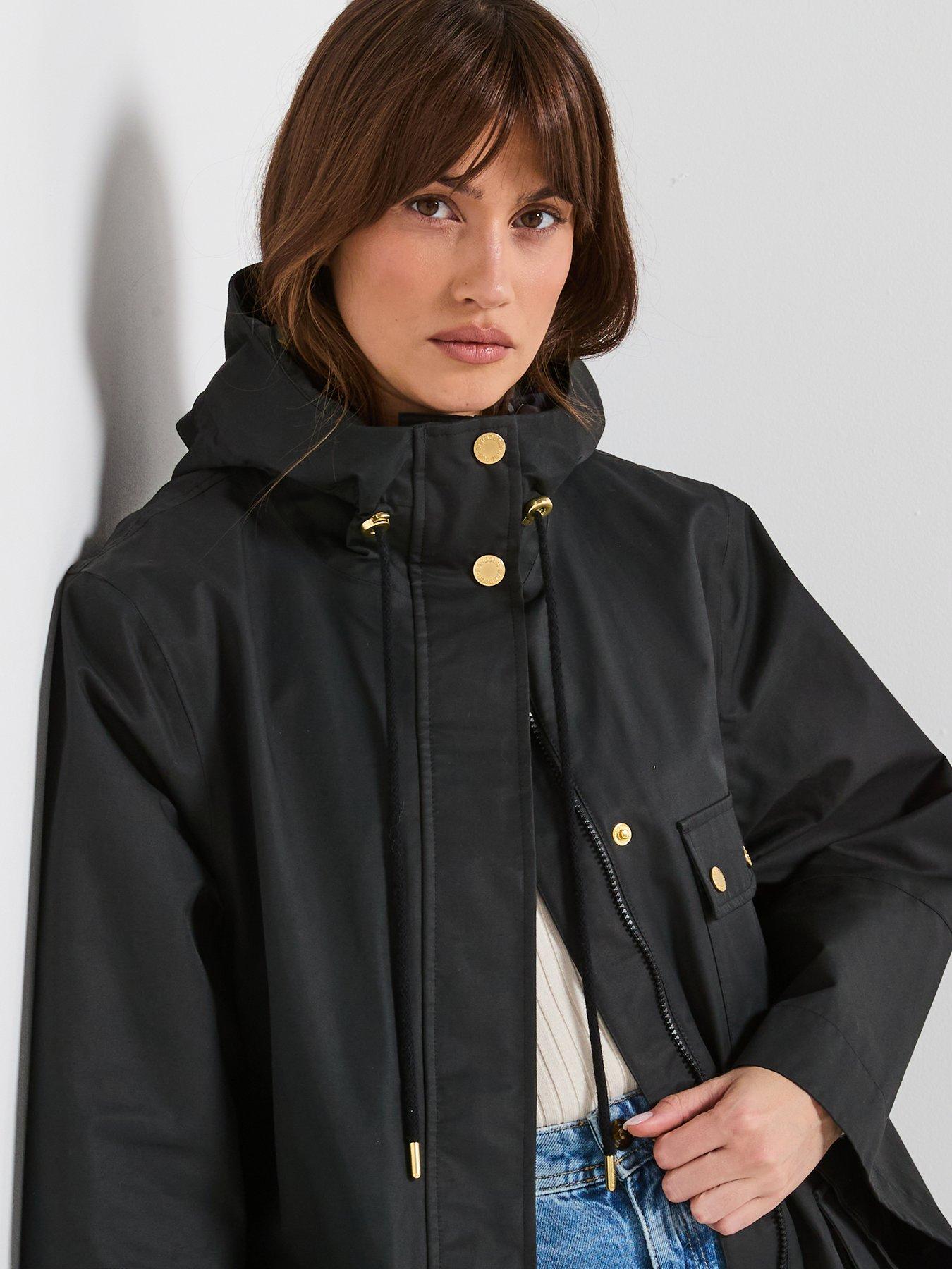  image of barbour-arla-waterproof-jacket-black