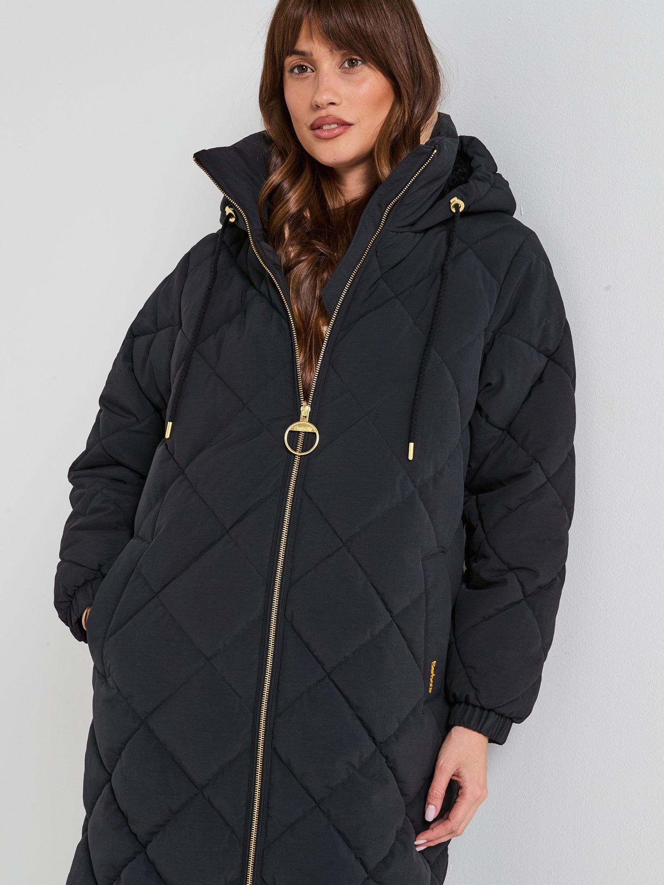  image of barbour-kirkton-puffer-jacket-black