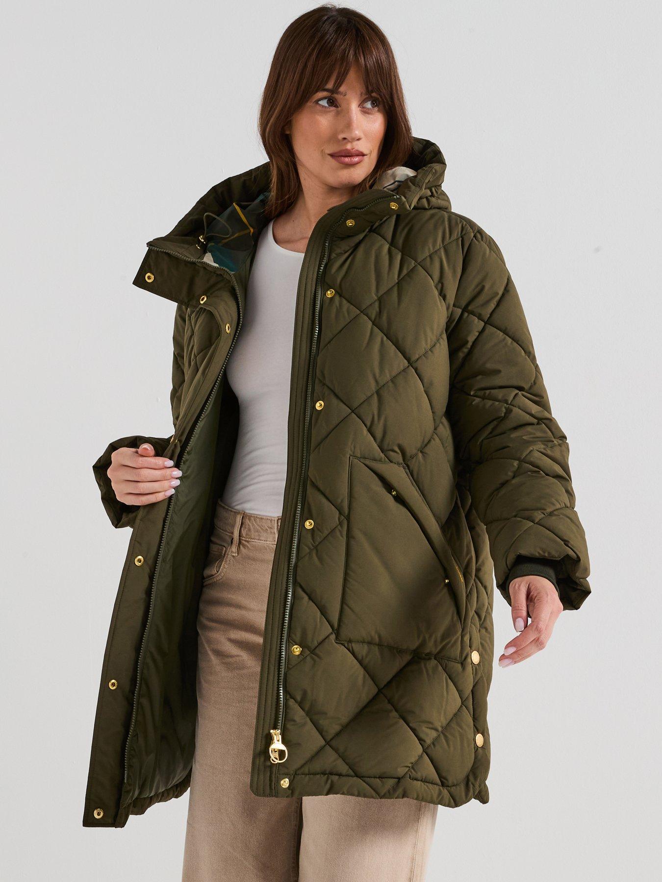  image of barbour-kailyn-puffer-jacket-green