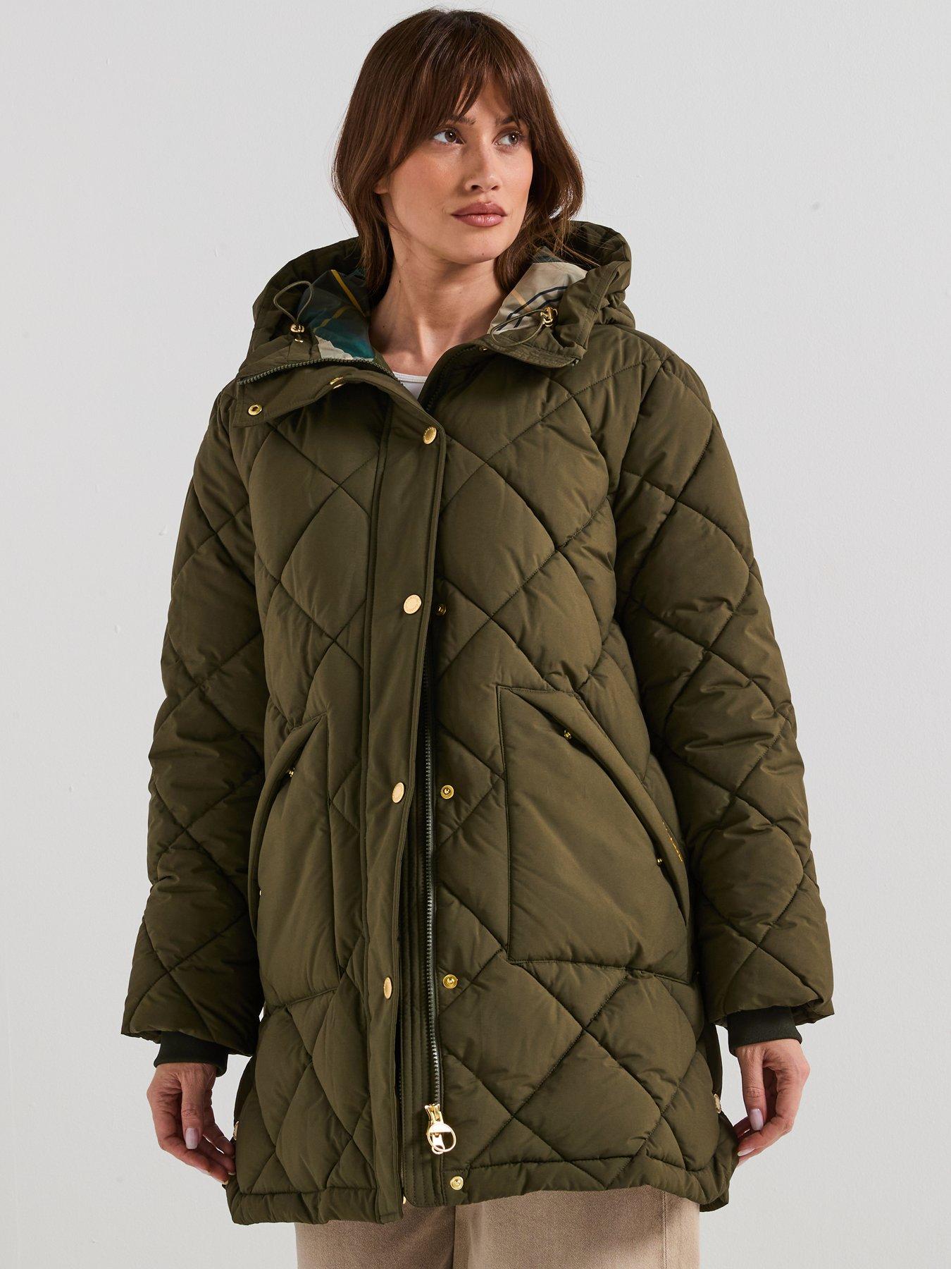  image of barbour-kailyn-puffer-jacket-green