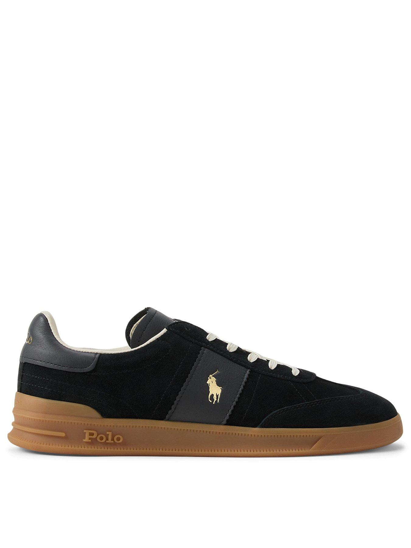 undefined Heritage Aera Leather/suede Sneakers - Black