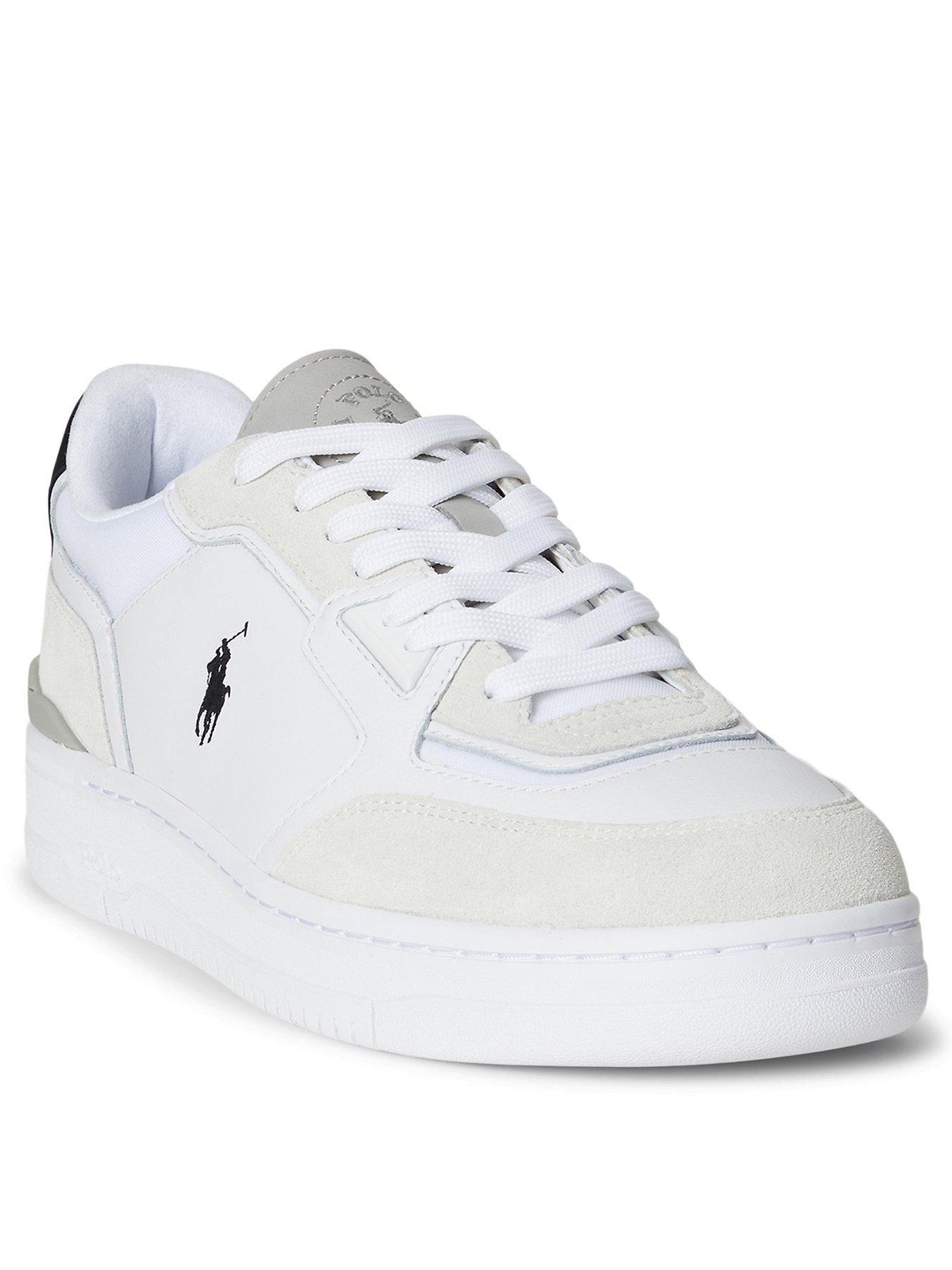  image of polo-ralph-lauren-open-masters-leathersuede-sneakers-white
