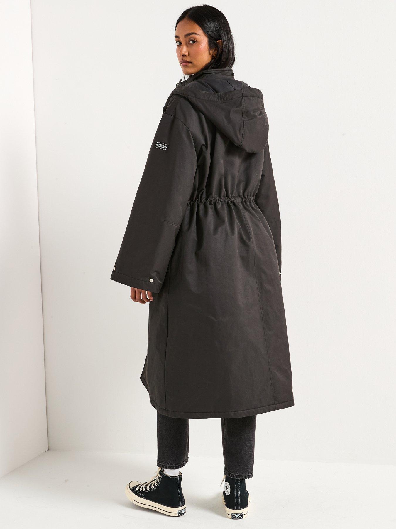 stillFront image of barbour-international-gabriella-showerproof-jacket-black