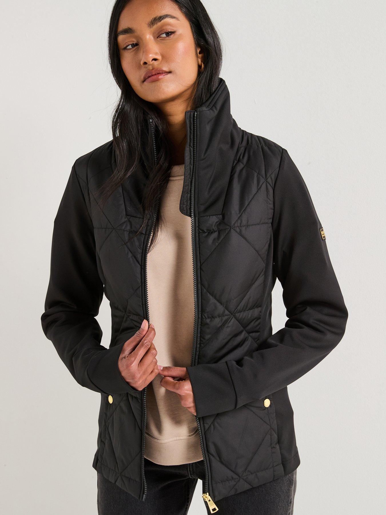 Barbour International Kya Quilted Sweat - Black