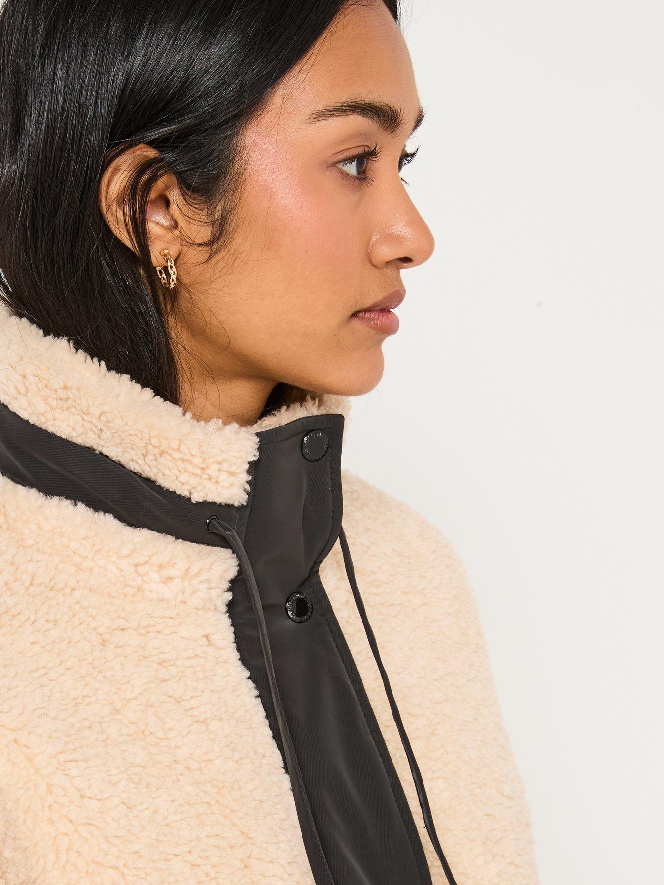 Image 6 of 6 of Barbour International B.Intl Palma Fleece - White