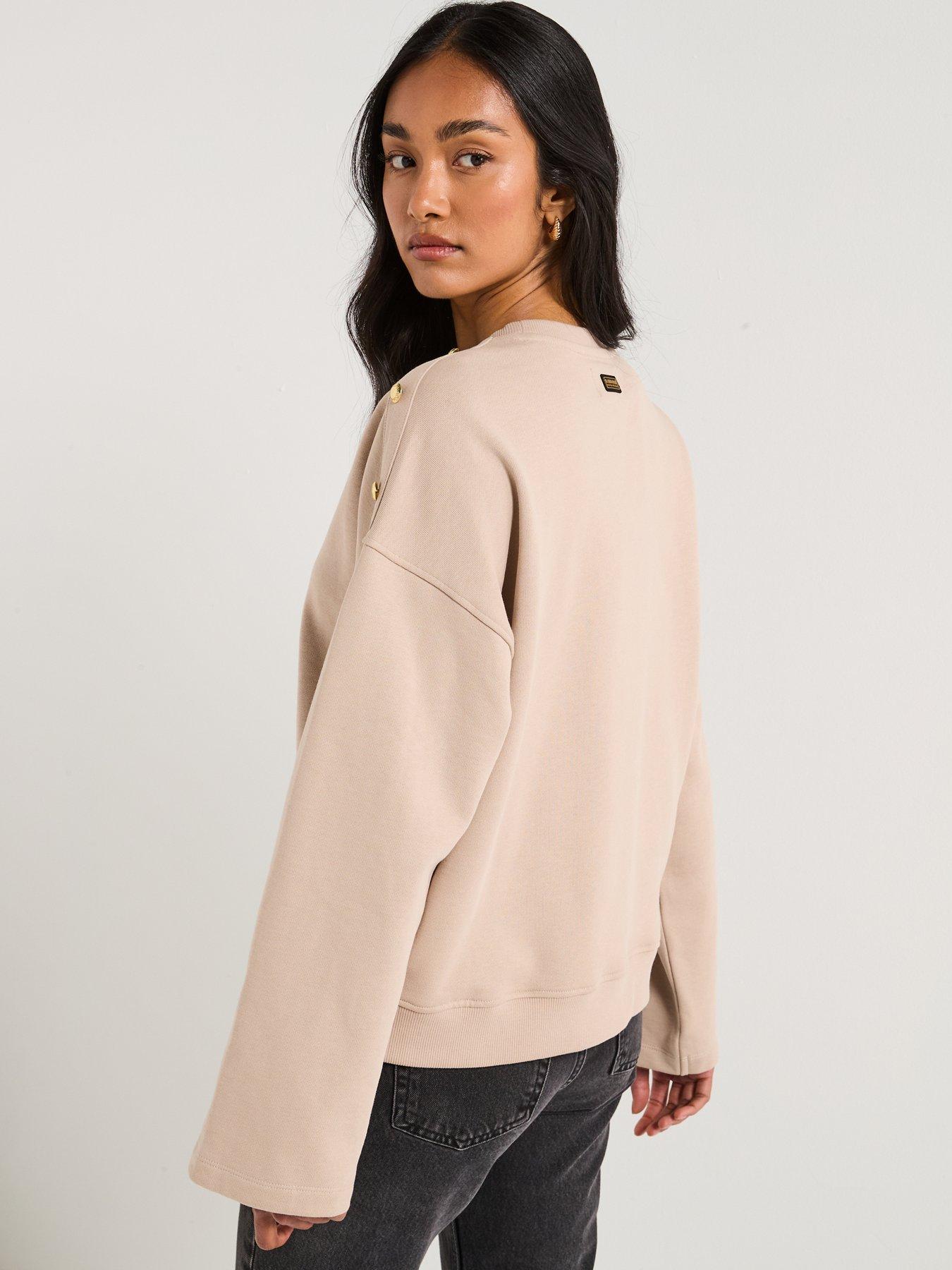 Image 2 of 6 of Barbour International Juliana Sweatshirt - Beige