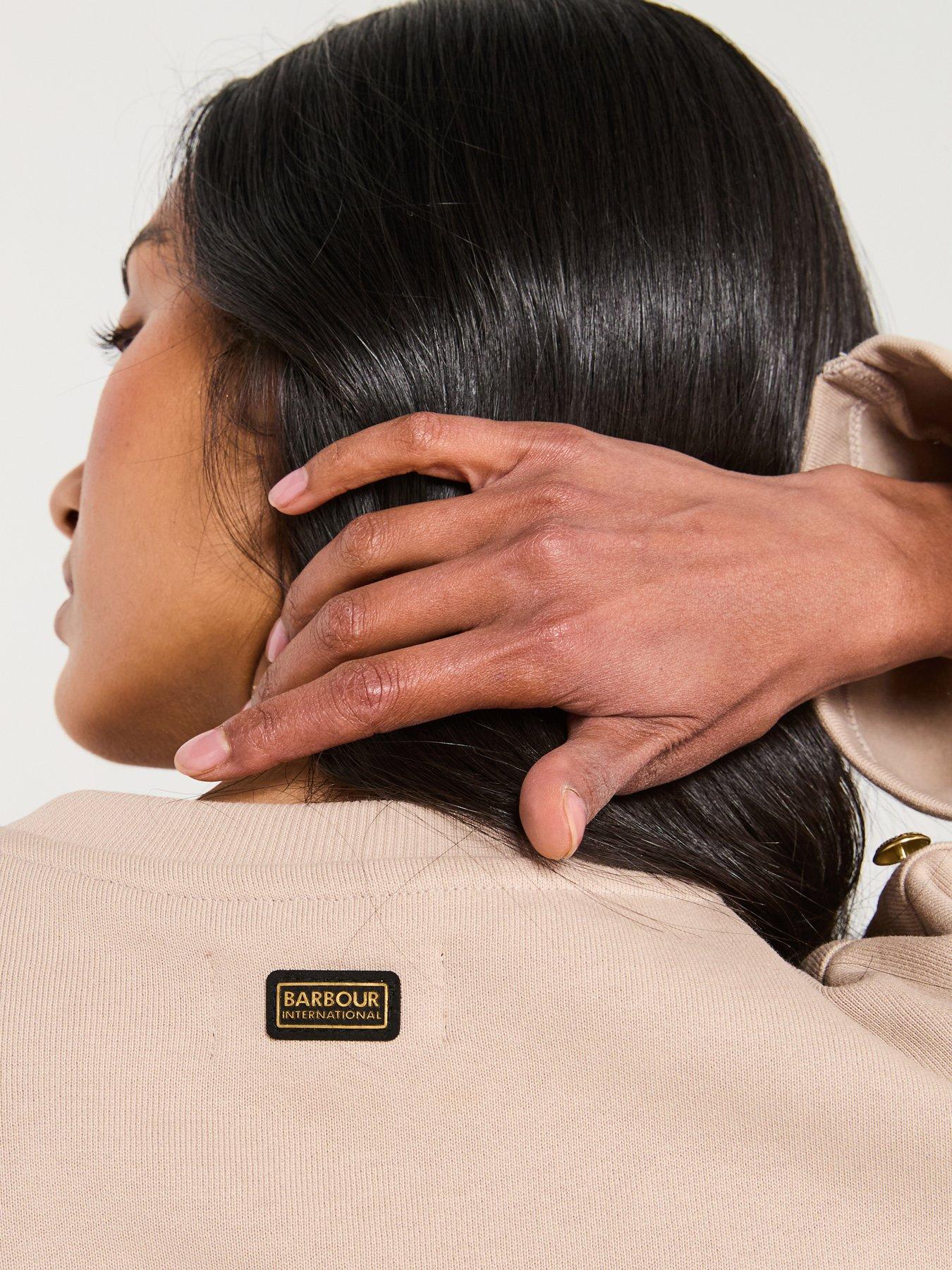 Image 4 of 6 of Barbour International Juliana Sweatshirt - Beige