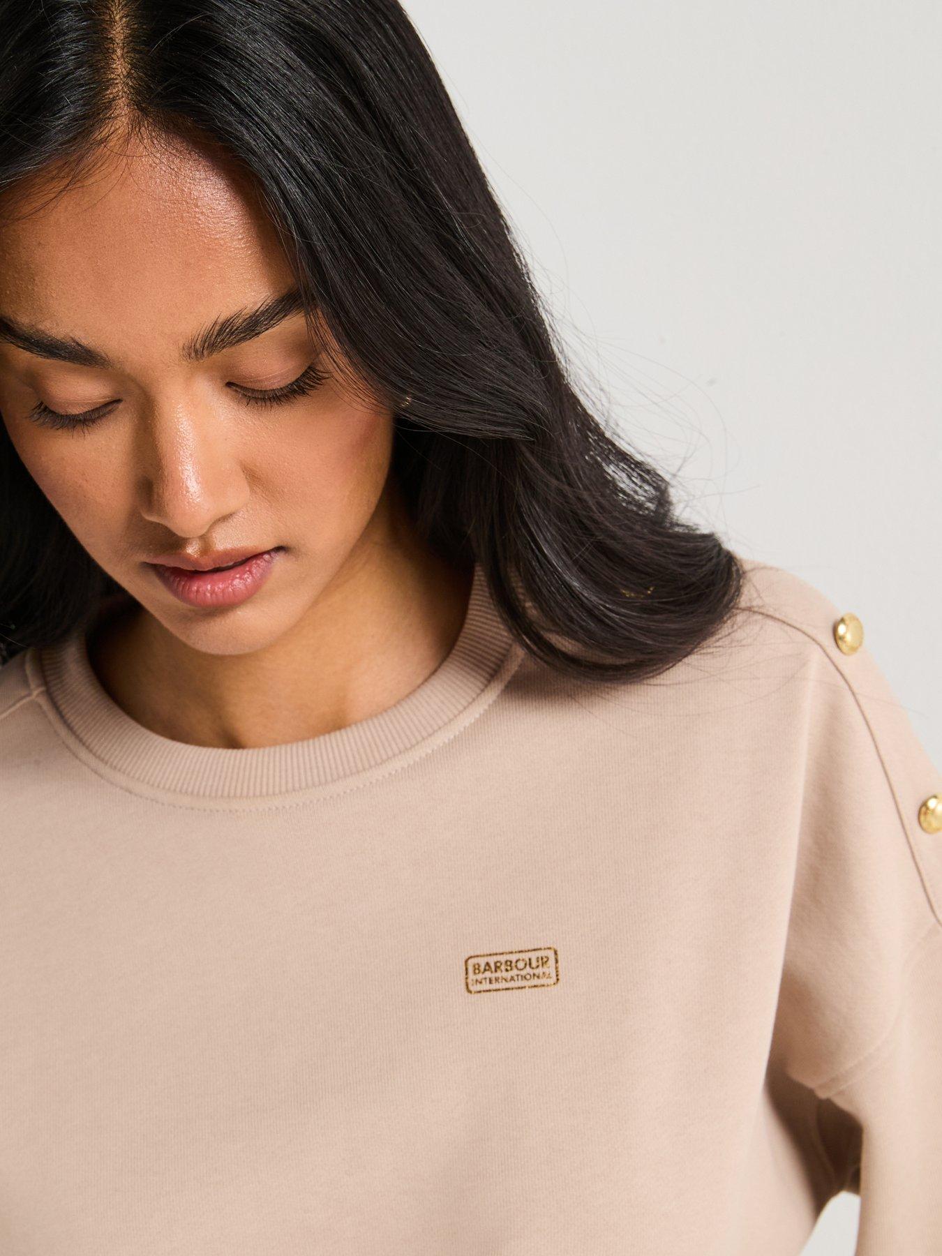 Image 5 of 6 of Barbour International Juliana Sweatshirt - Beige