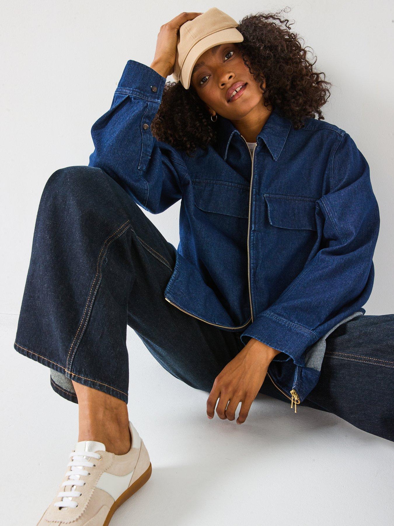 Image 5 of 6 of Barbour Arla Denim Overshirt - Blue