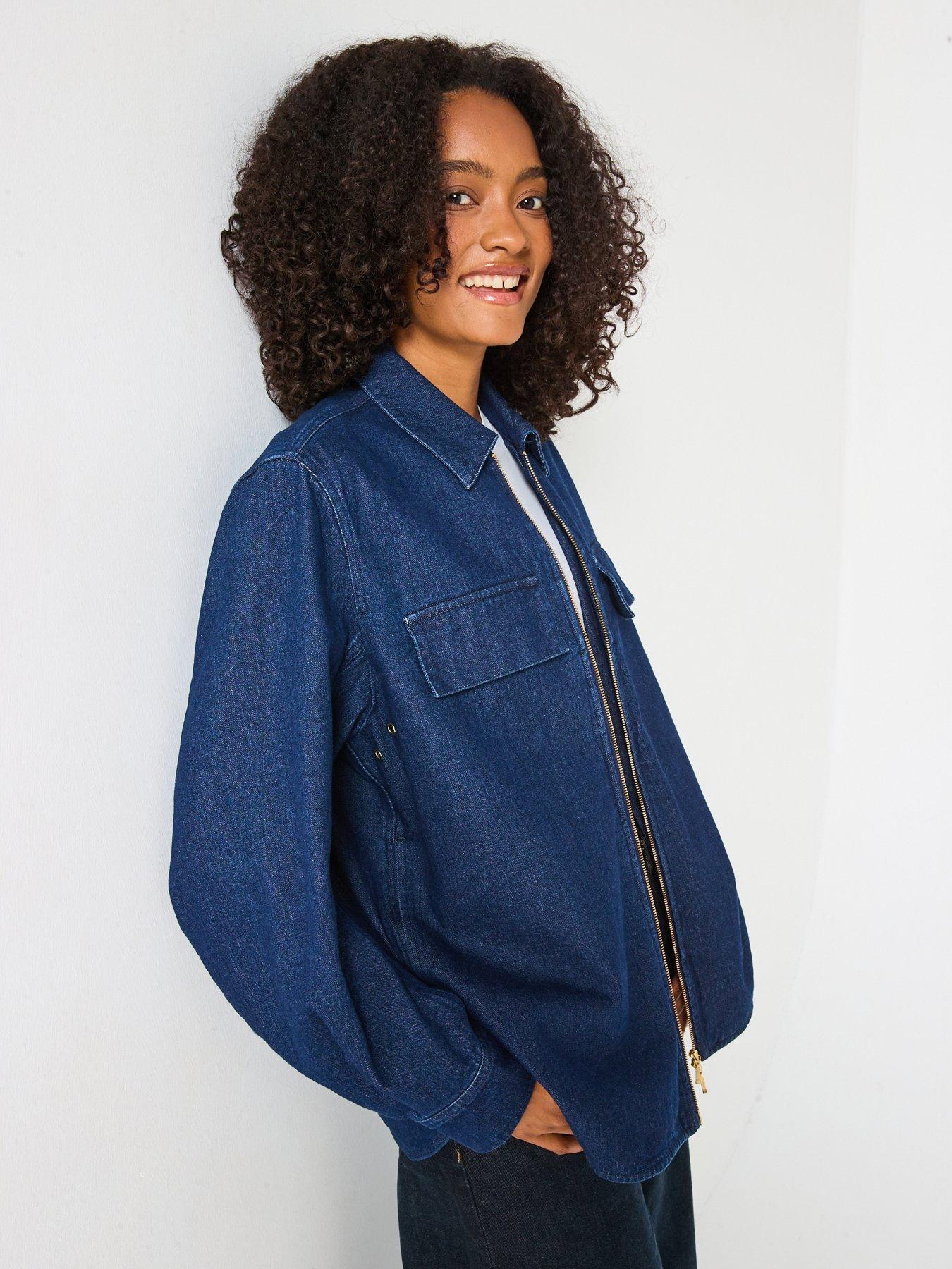 Image 6 of 6 of Barbour Arla Denim Overshirt - Blue