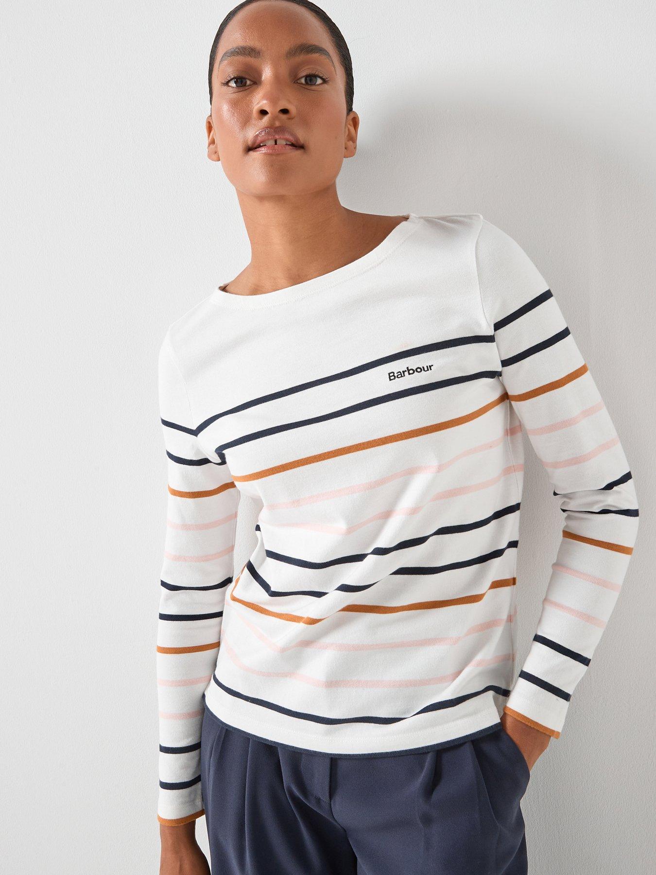  image of barbour-hawkins-top-white